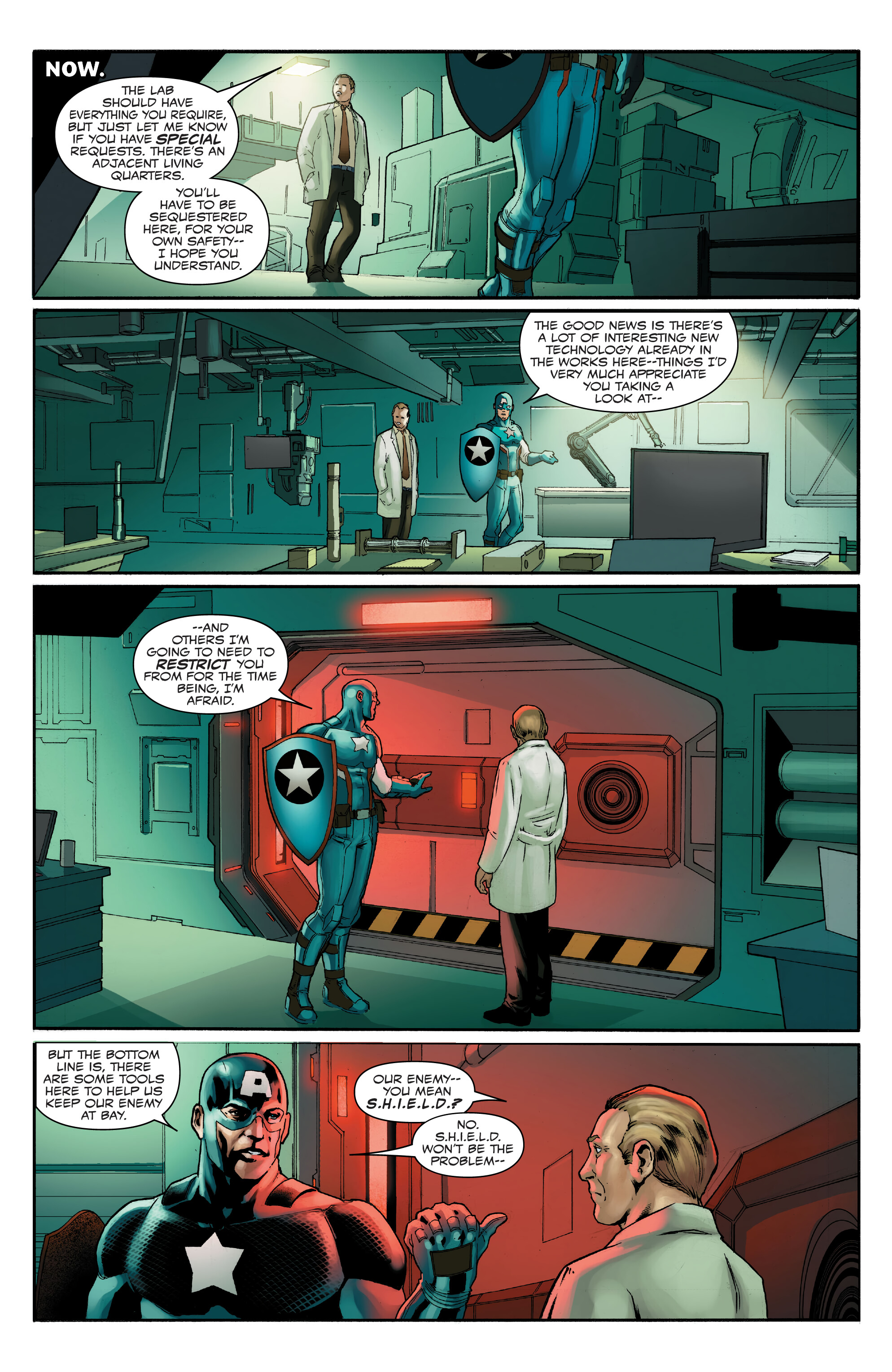 Read online Captain America by Nick Spencer Omnibus comic -  Issue # TPB (Part 5) - 32