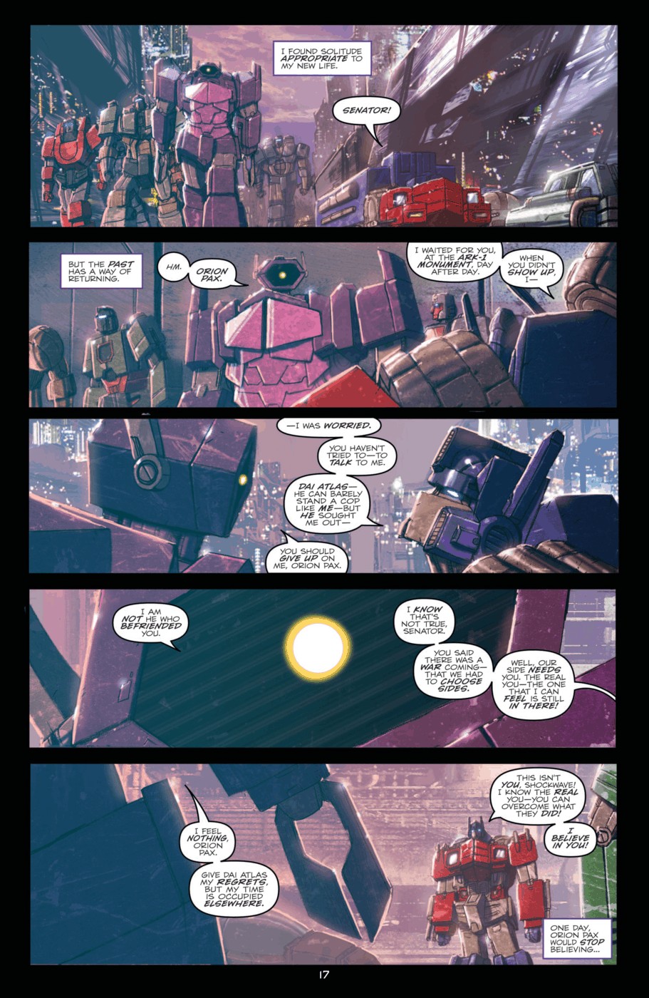 Read online Transformers: Robots In Disguise (2012) comic -  Issue #17 - 20
