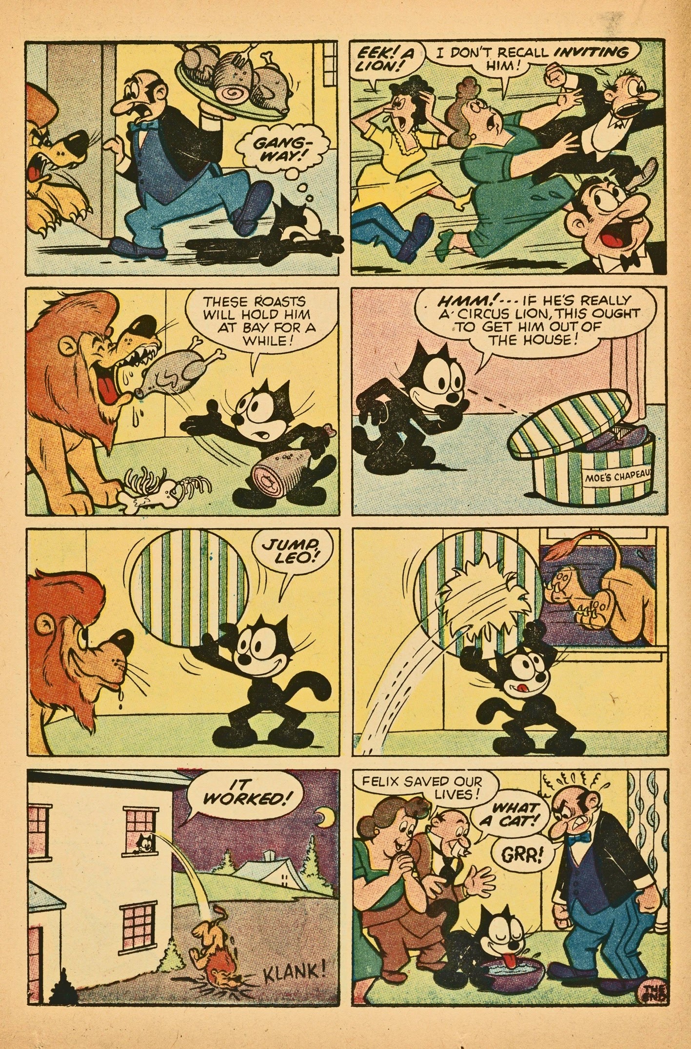 Read online Felix the Cat (1955) comic -  Issue #109 - 16