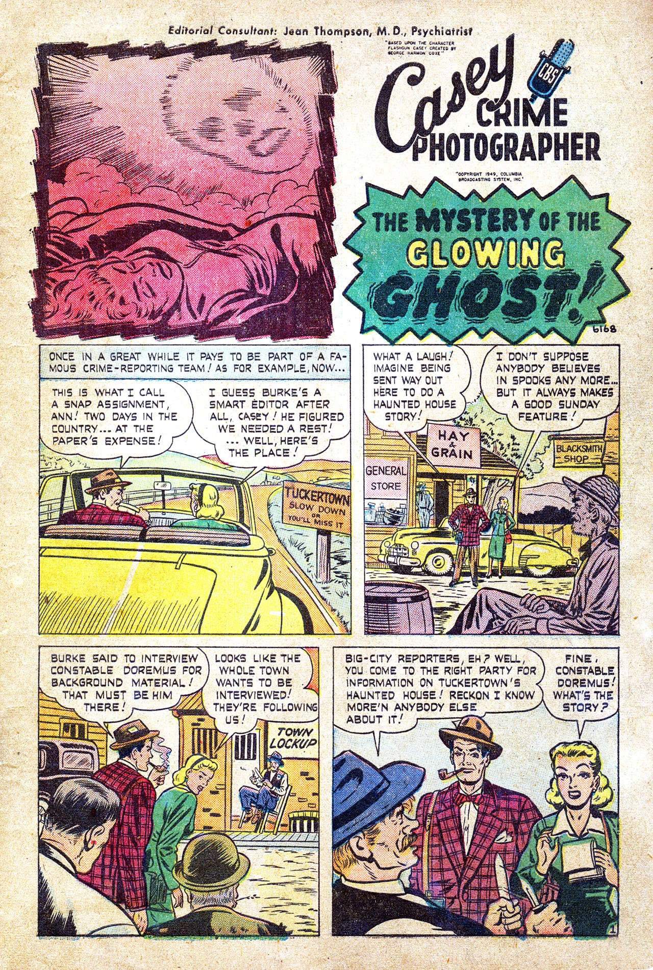 Read online Casey Crime Photographer comic -  Issue #3 - 3