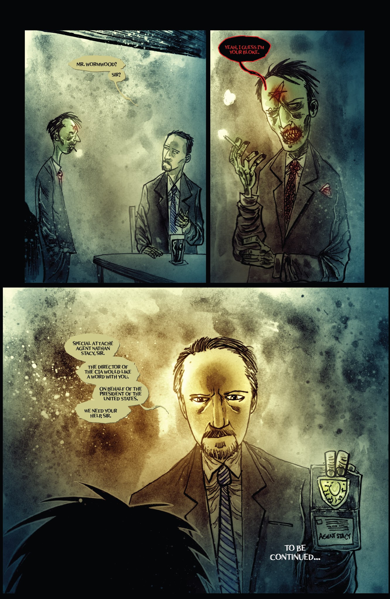 Read online Wormwood Gentleman Corpse: Mr. Wormwood Goes To Washington comic -  Issue #1 - 23