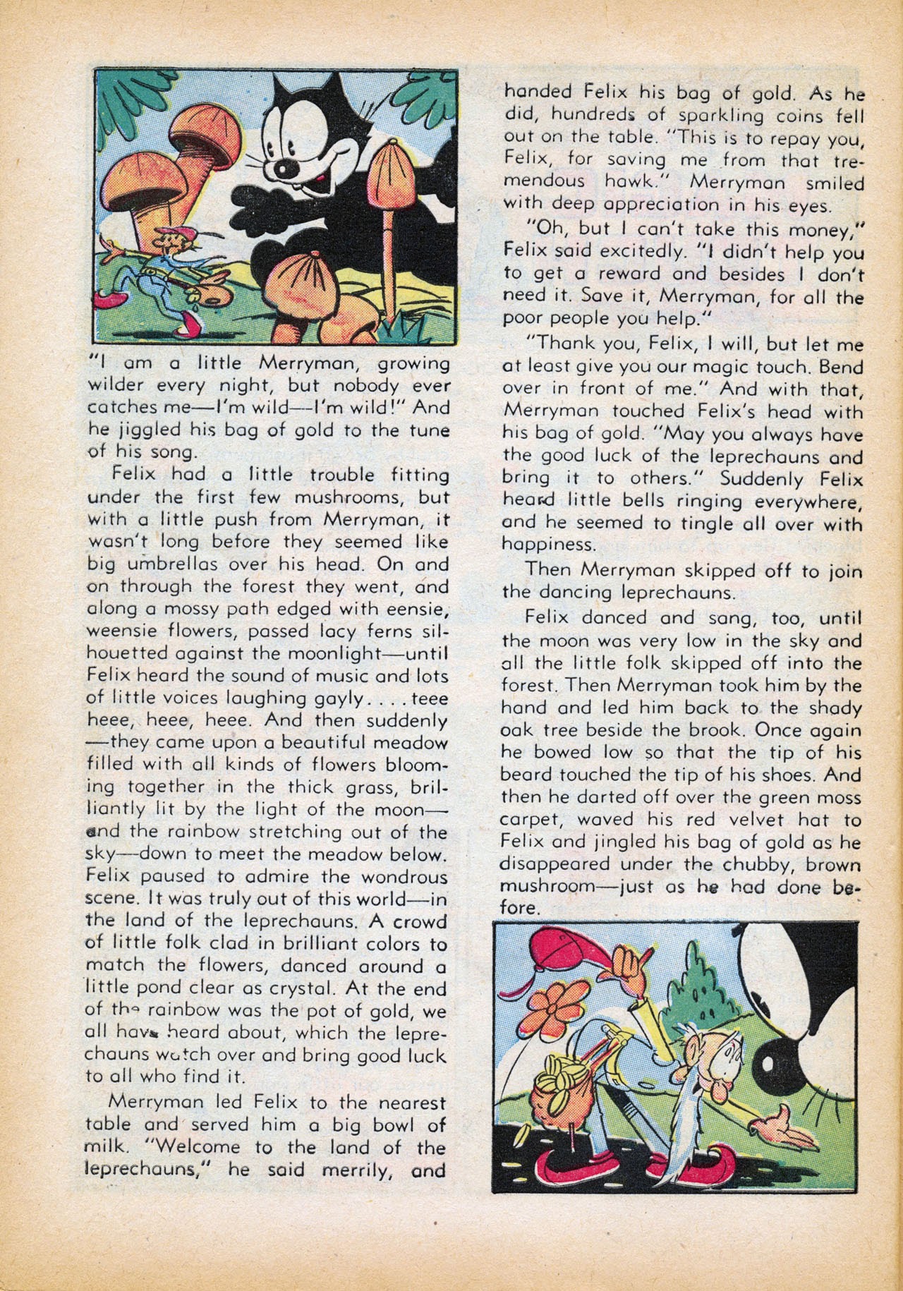 Read online Felix the Cat (1948) comic -  Issue #12 - 44