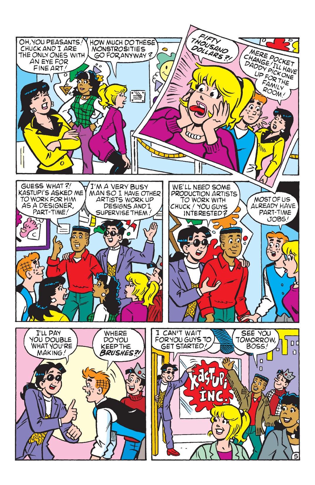 Read online Archie & Friends: Art Smarts comic -  Issue # TPB - 34