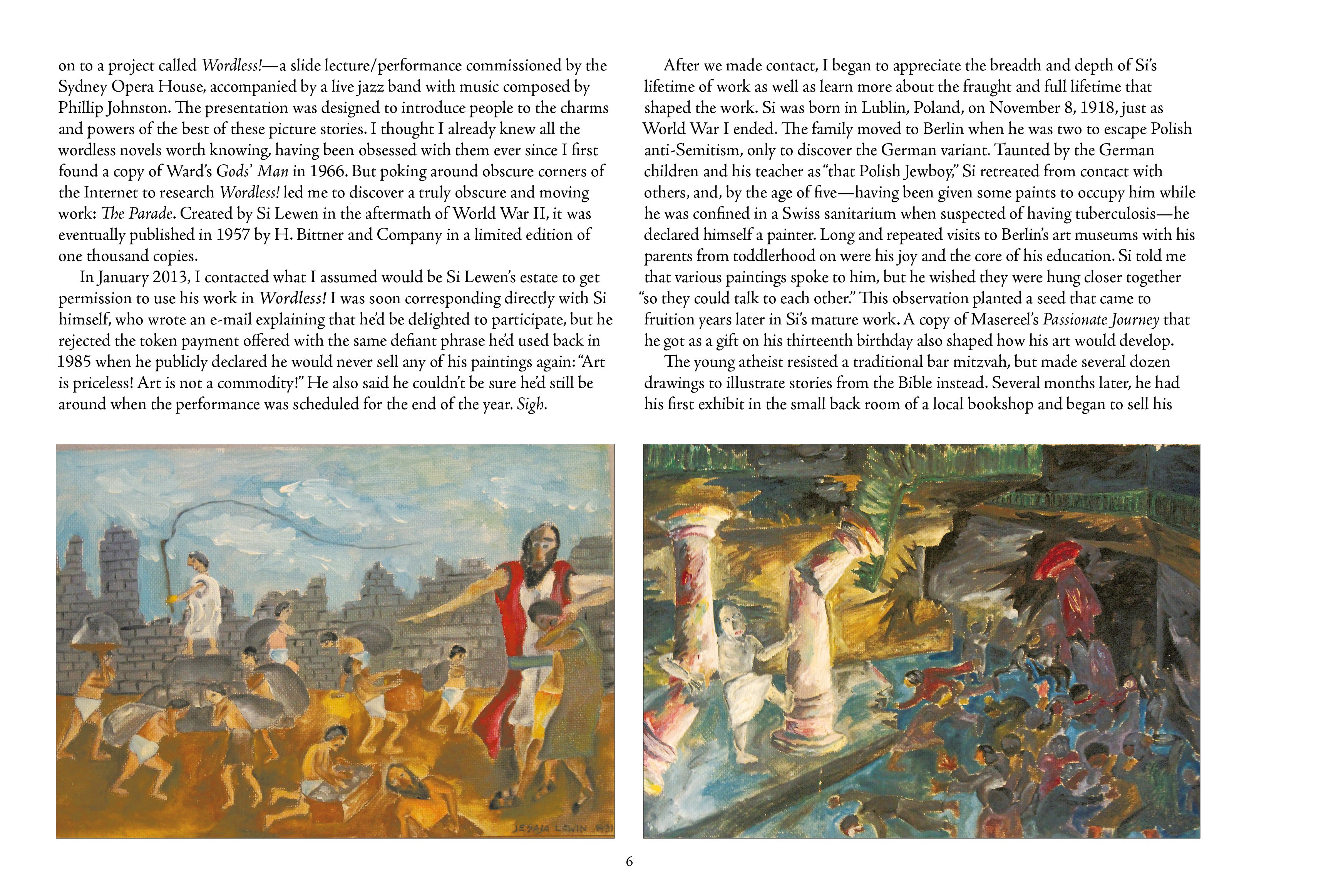 Read online Si Lewen's Parade: An Artist's Odyssey comic -  Issue # TPB - 82