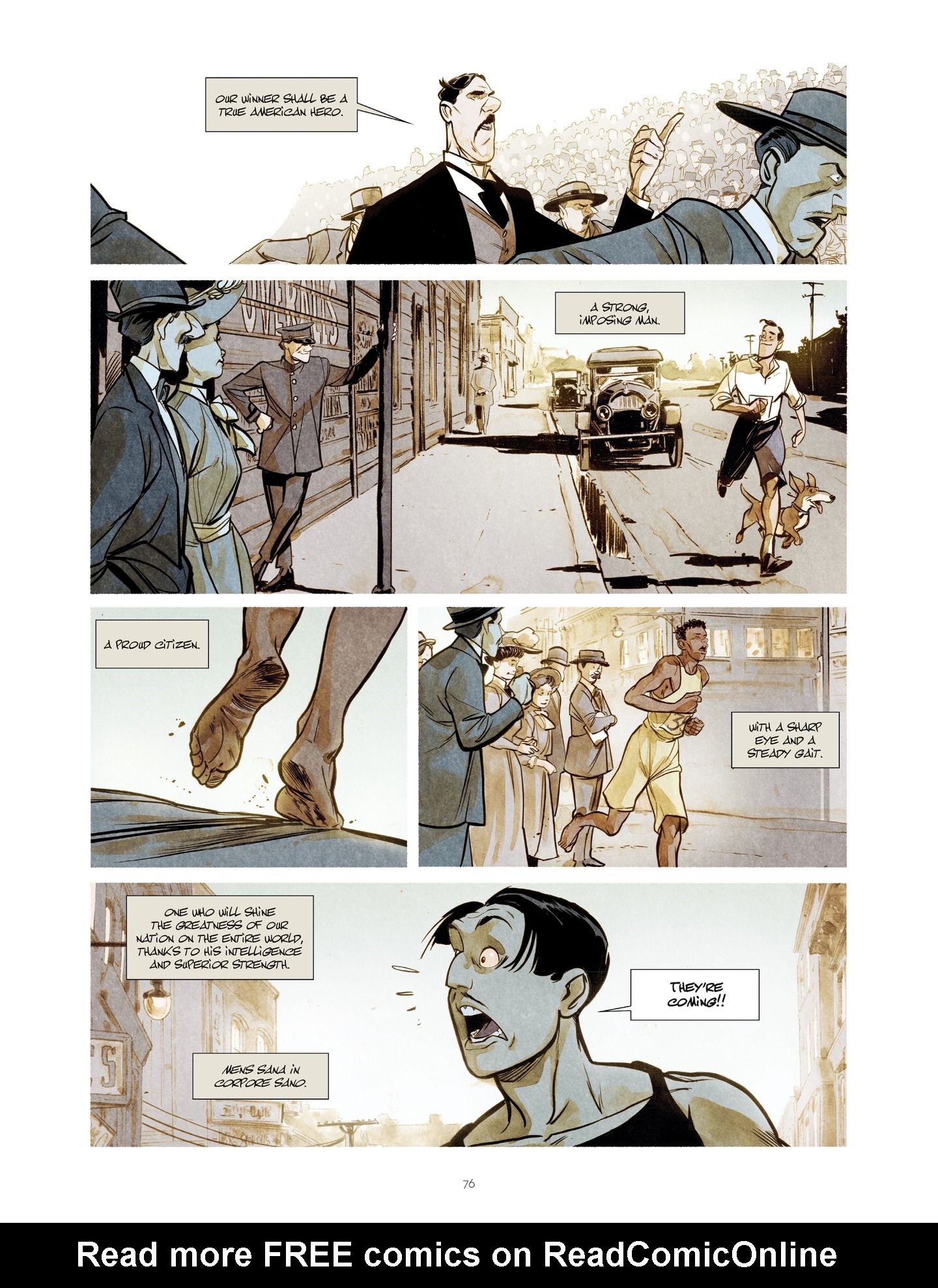 Read online The Race of the Century comic -  Issue # TPB - 74