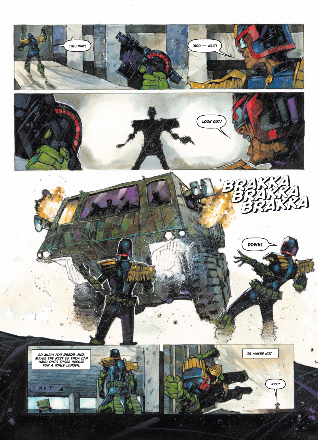 Read online Judge Dredd Megazine (Vol. 5) comic -  Issue #339 - 124