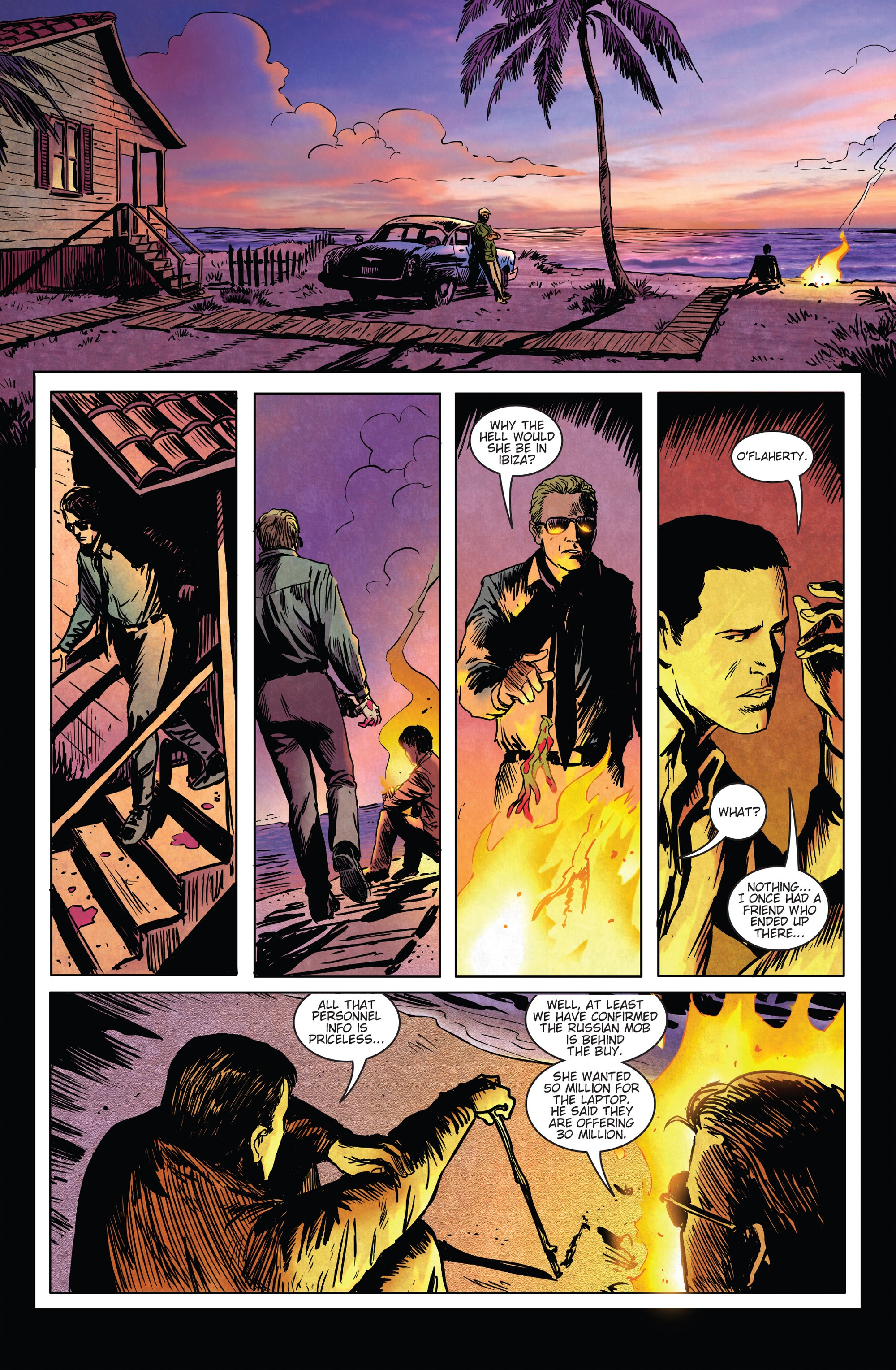 Read online Left On Mission comic -  Issue #1 - 19