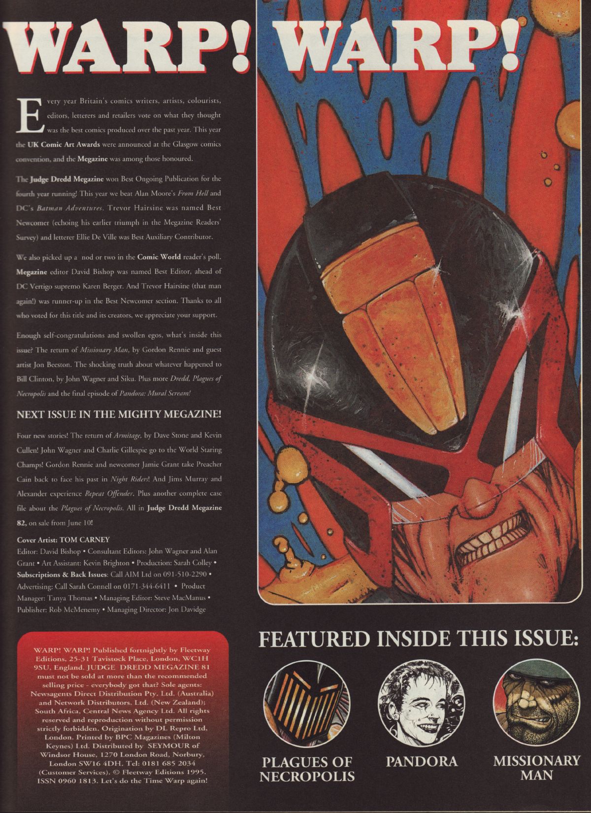 Read online Judge Dredd: The Megazine (vol. 2) comic -  Issue #81 - 3