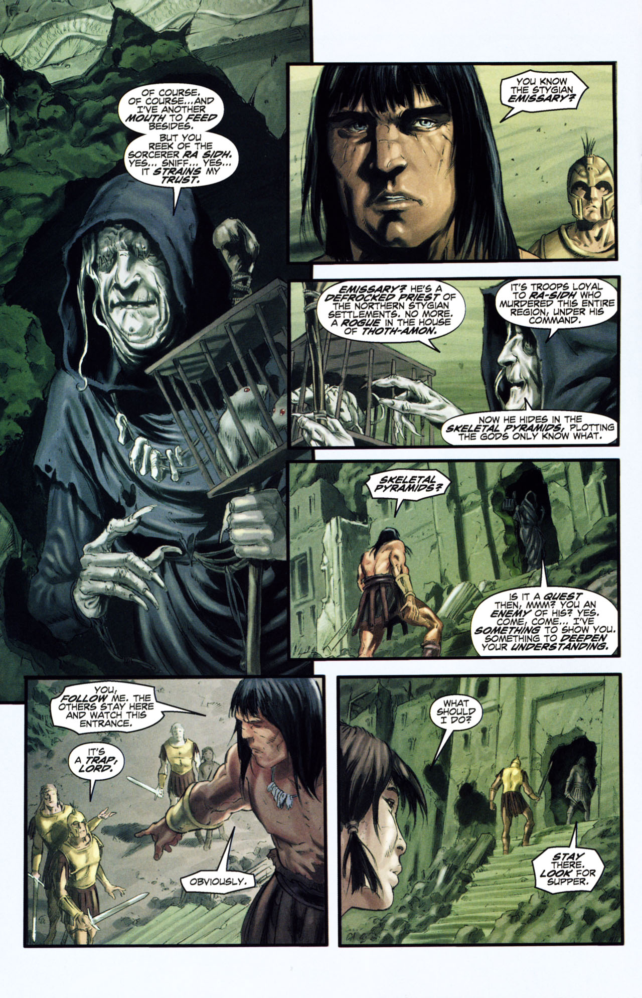 Read online Conan and the Midnight God comic -  Issue #3 - 16