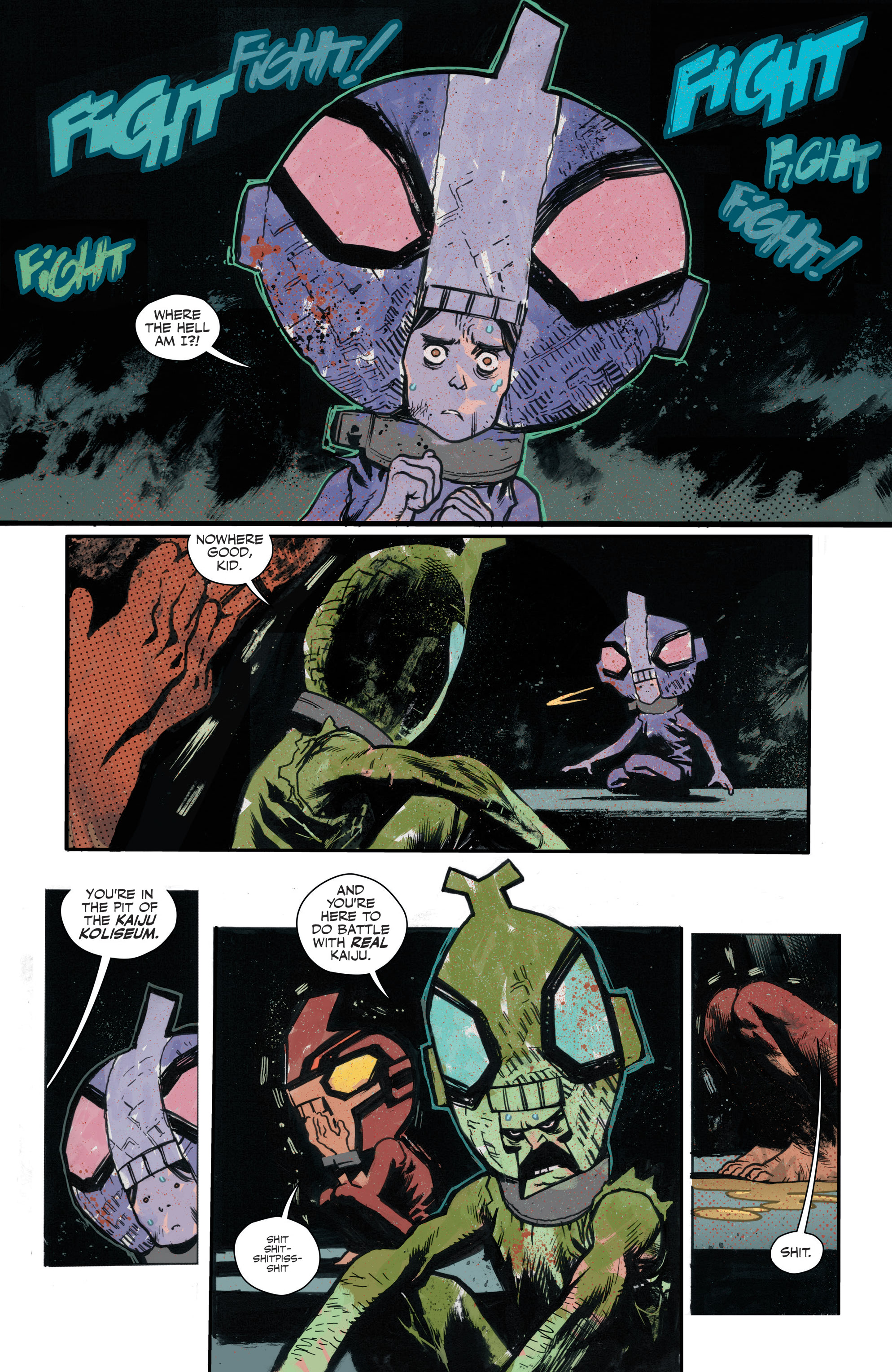 Read online Ultramega by James Harren comic -  Issue #3 - 7