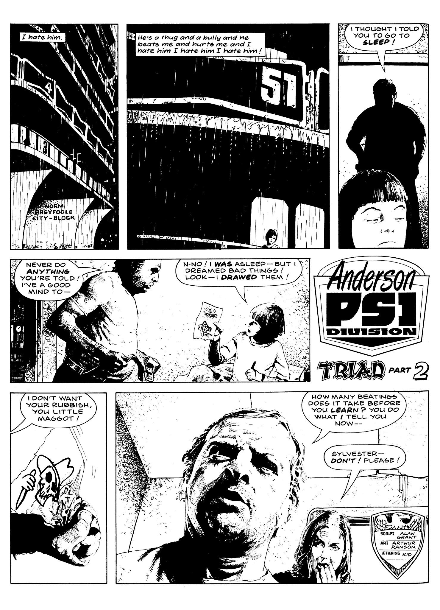 Read online Judge Anderson: The Psi Files comic -  Issue # TPB 1 - 271