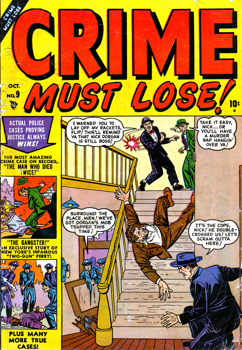Read online Crime Must Lose comic -  Issue #9 - 1
