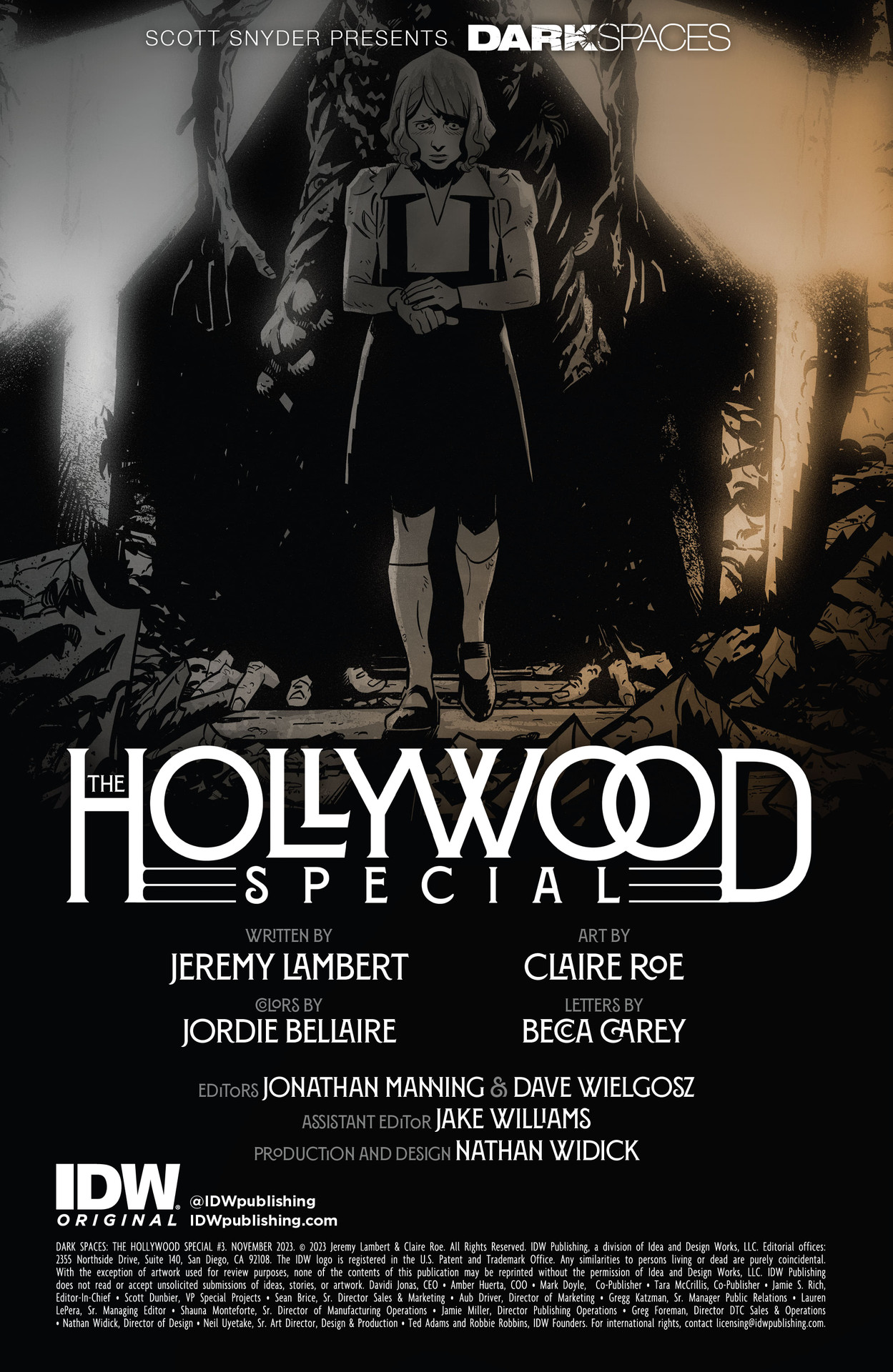 Read online Dark Spaces: The Hollywood Special comic -  Issue #3 - 2