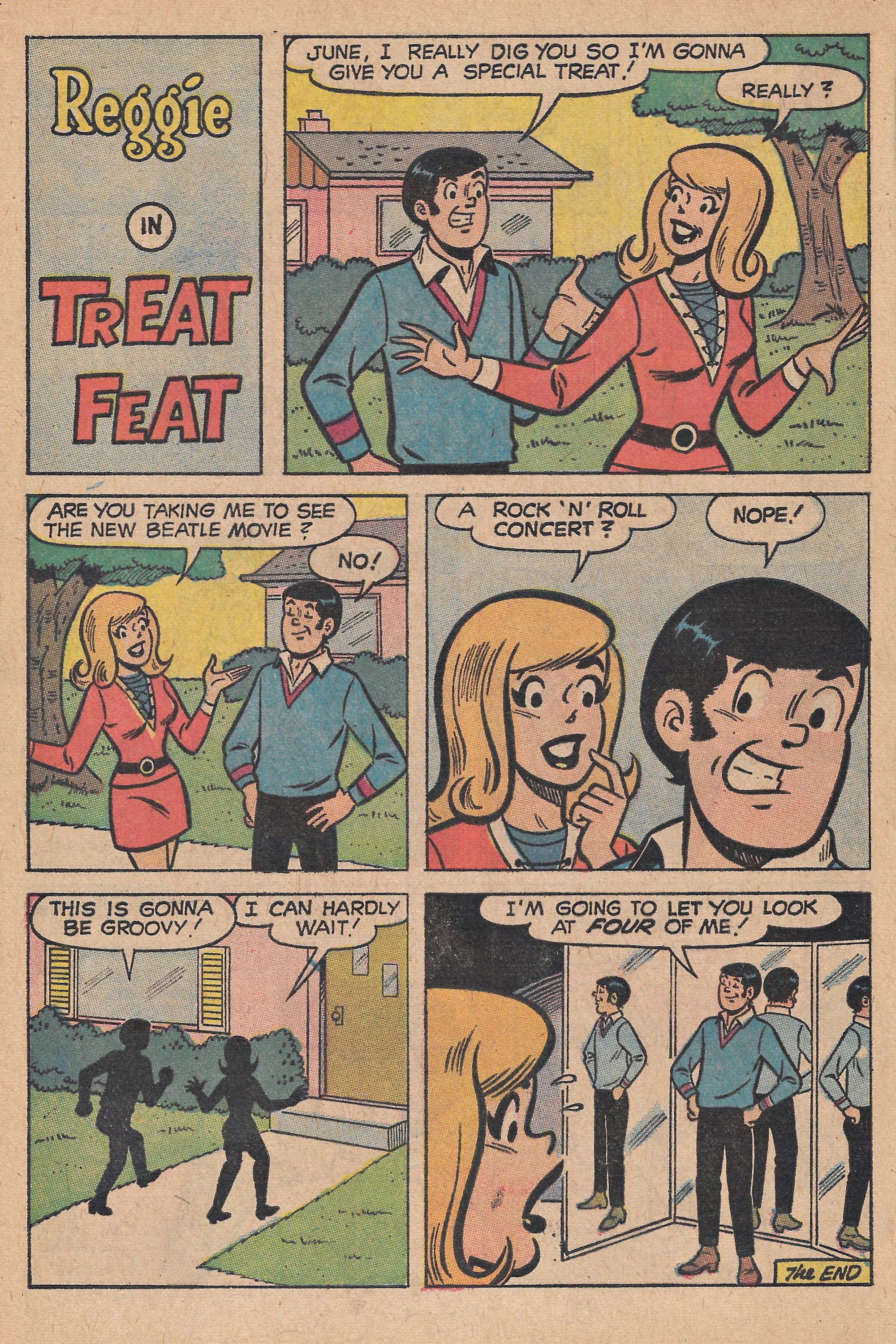 Read online Reggie's Wise Guy Jokes comic -  Issue #6 - 22