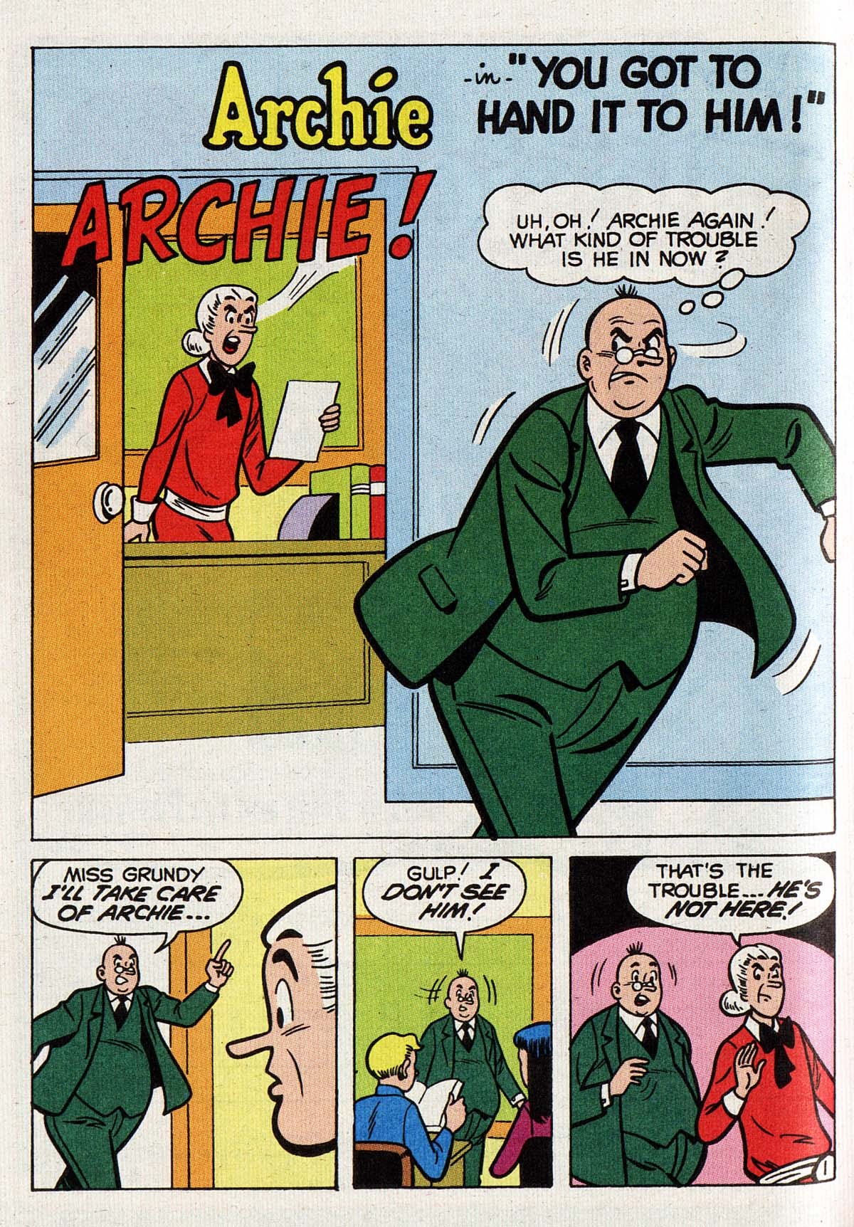 Read online Archie's Double Digest Magazine comic -  Issue #141 - 59