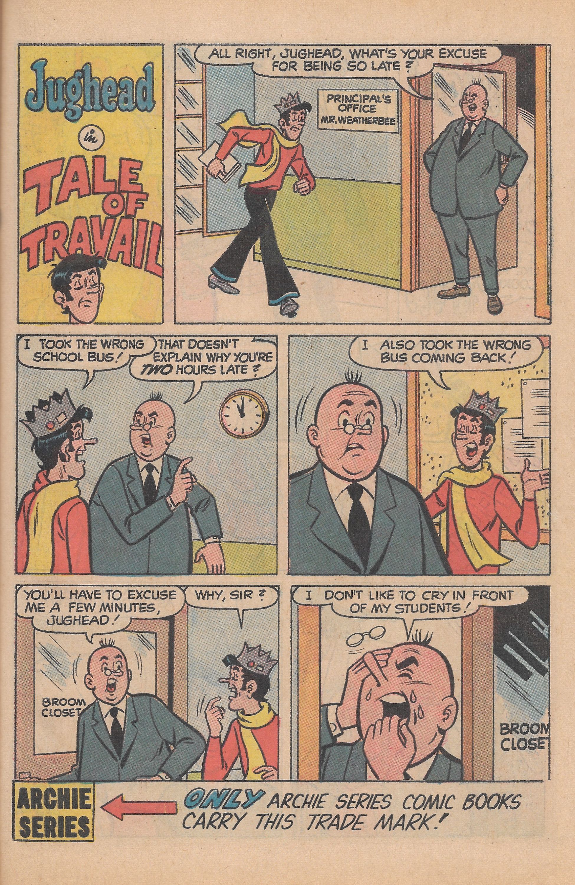 Read online Jughead's Jokes comic -  Issue #18 - 51