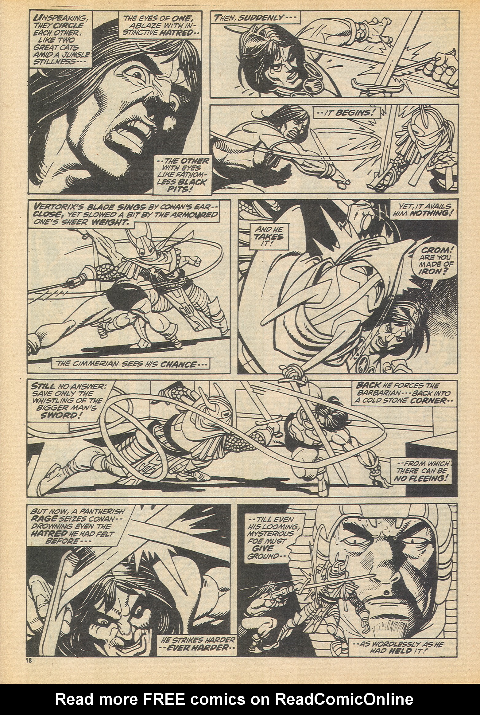 Read online The Savage Sword of Conan (1975) comic -  Issue #17 - 18
