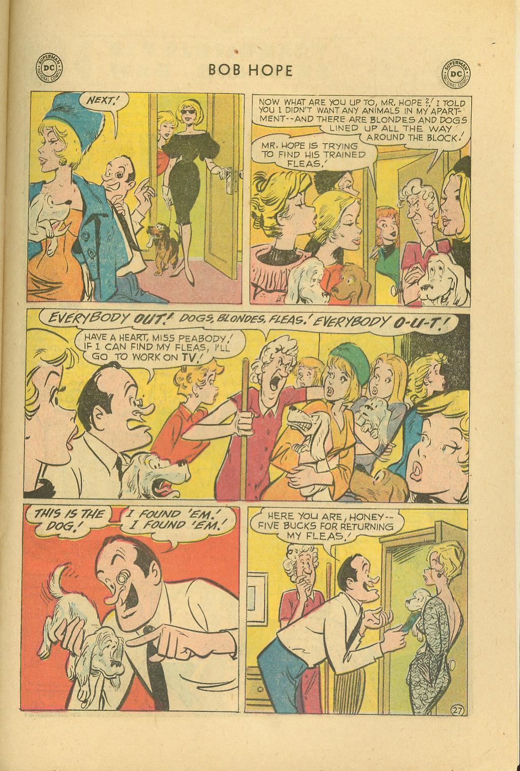 Read online The Adventures of Bob Hope comic -  Issue #67 - 31