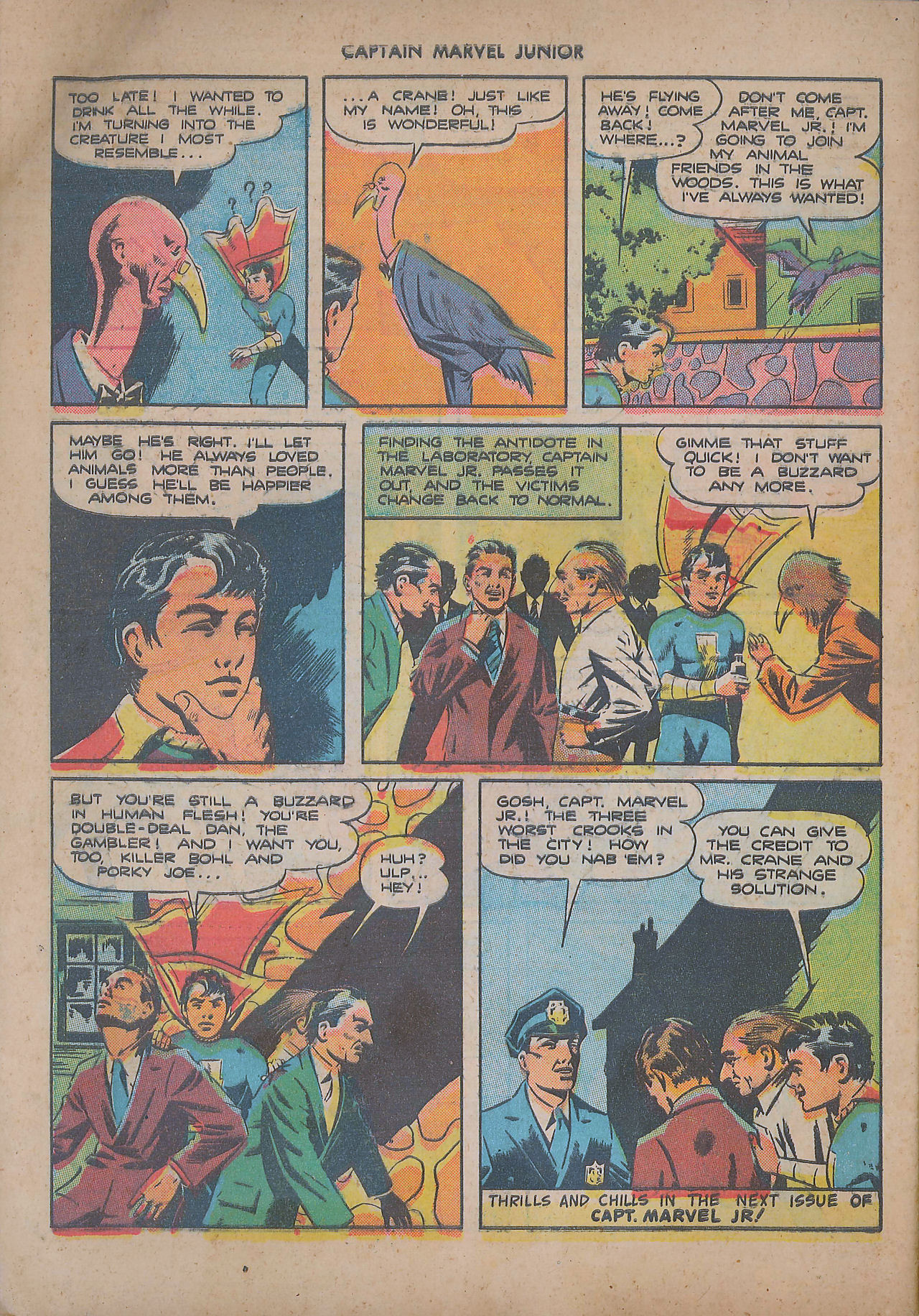 Read online Captain Marvel, Jr. comic -  Issue #23 - 33
