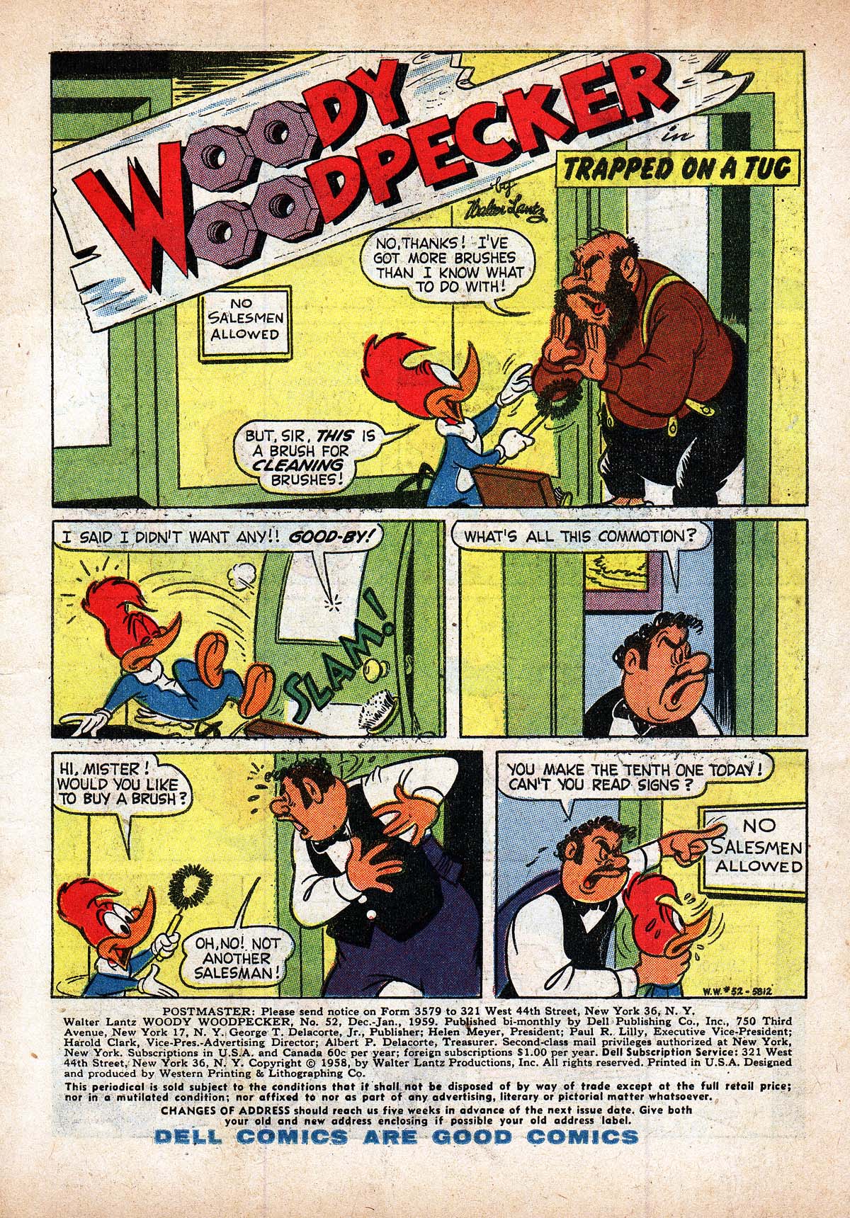Read online Walter Lantz Woody Woodpecker (1952) comic -  Issue #52 - 3