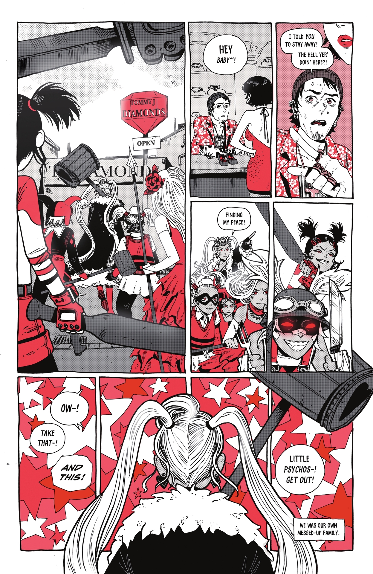 Read online Harley Quinn: Black   White   Redder comic -  Issue #4 - 8