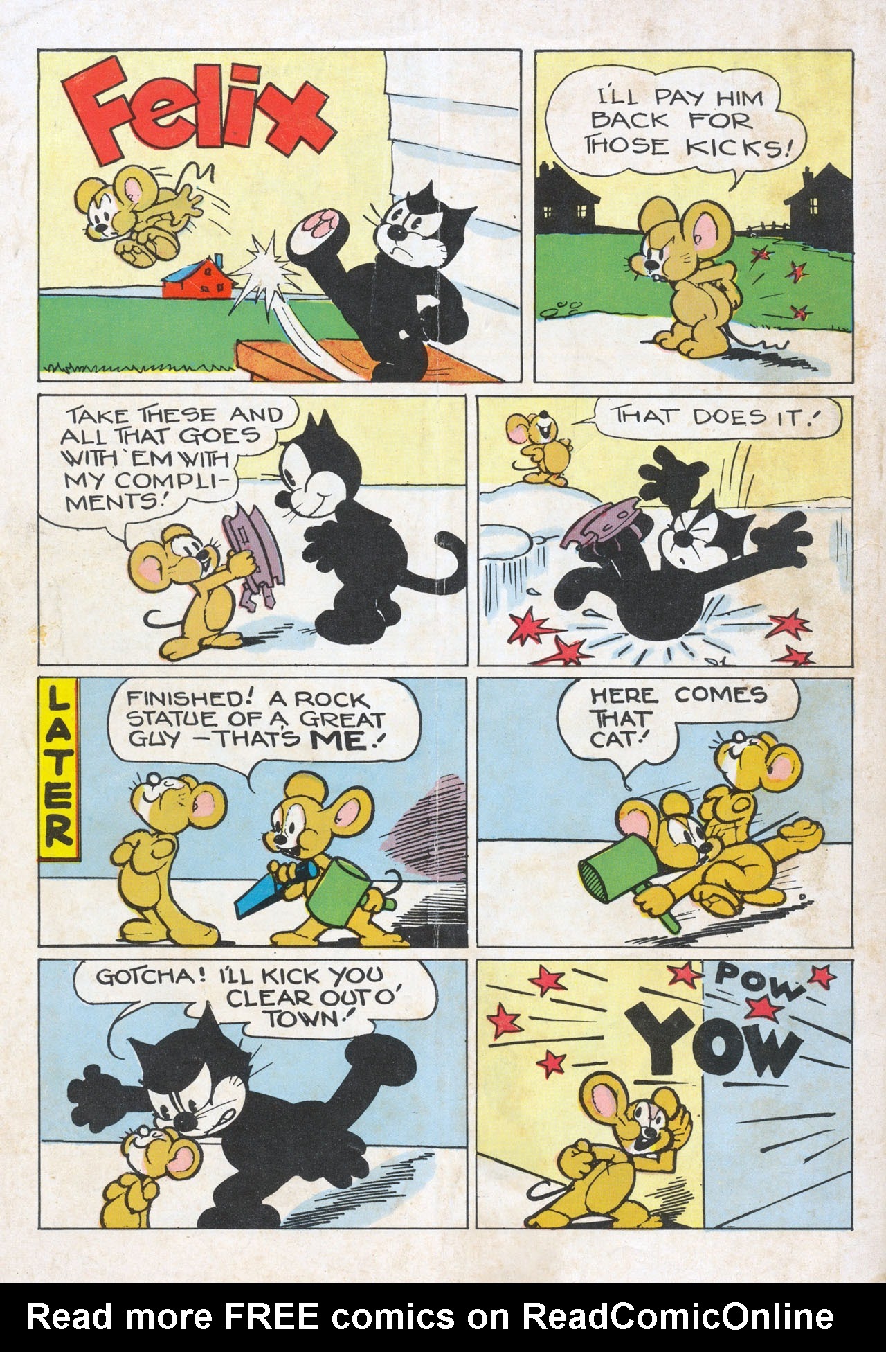Read online Felix the Cat (1948) comic -  Issue #19 - 52