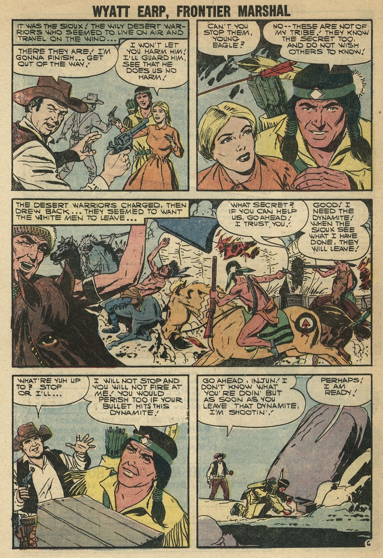 Read online Wyatt Earp Frontier Marshal comic -  Issue #19 - 32