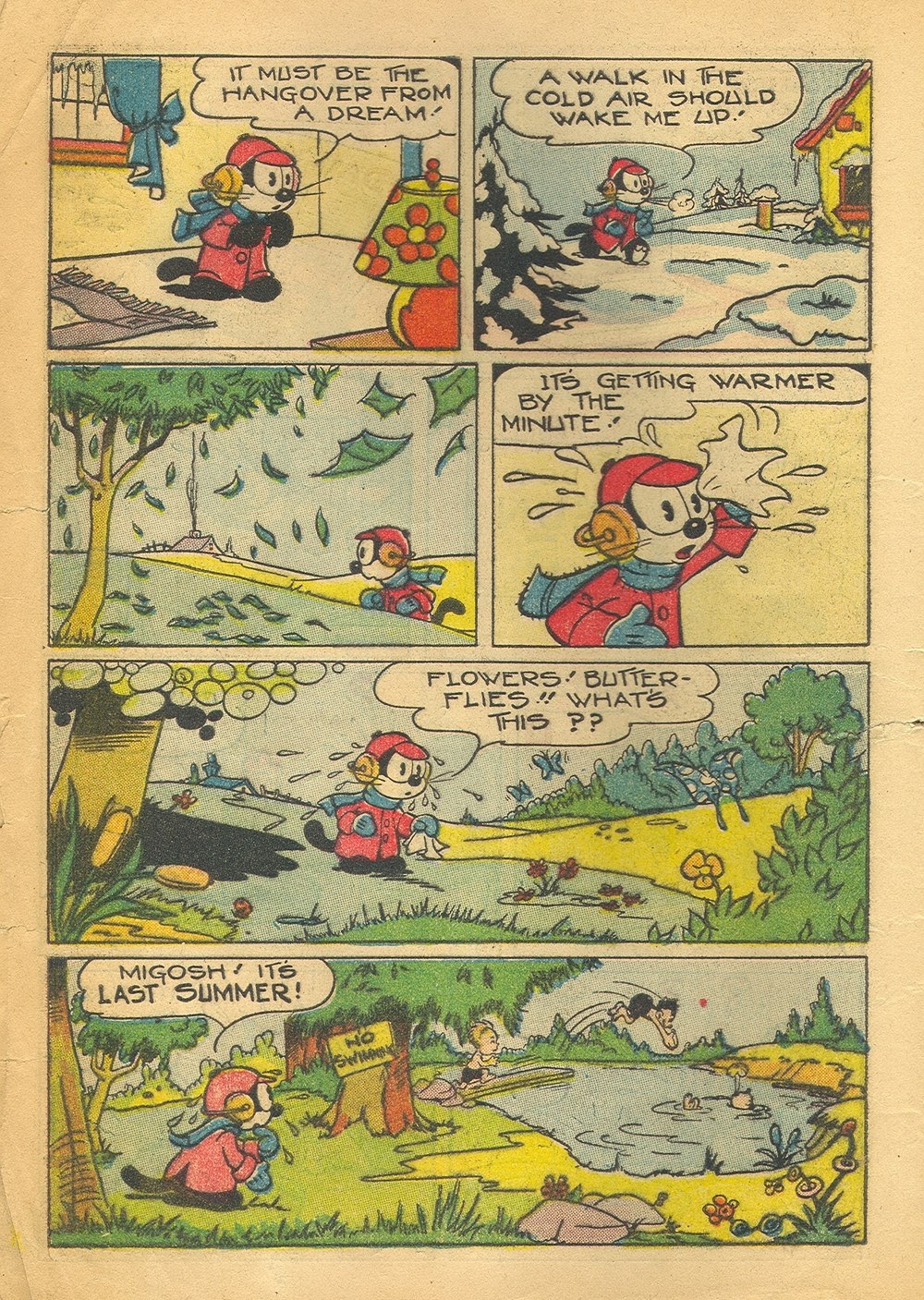 Read online Felix the Cat (1948) comic -  Issue #6 - 6