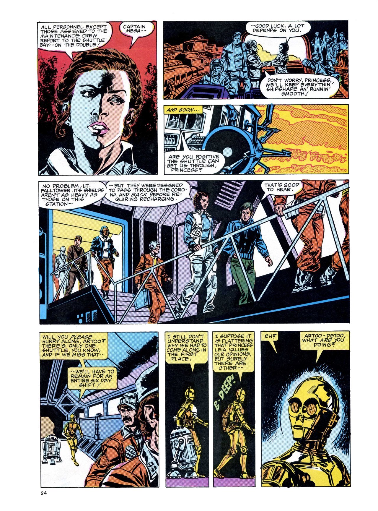 Read online Return of the Jedi comic -  Issue #103 - 24