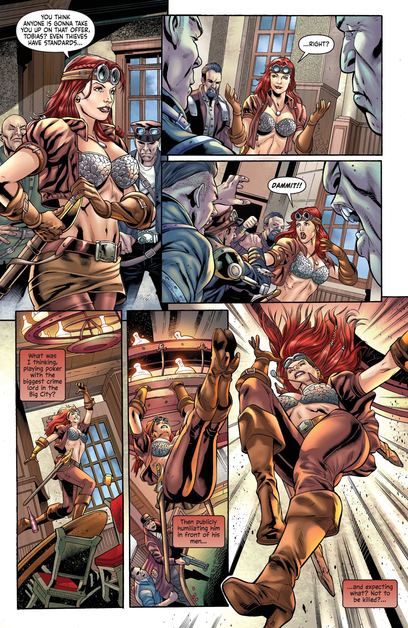 Read online Legenderry Red Sonja comic -  Issue # _TPB - 12