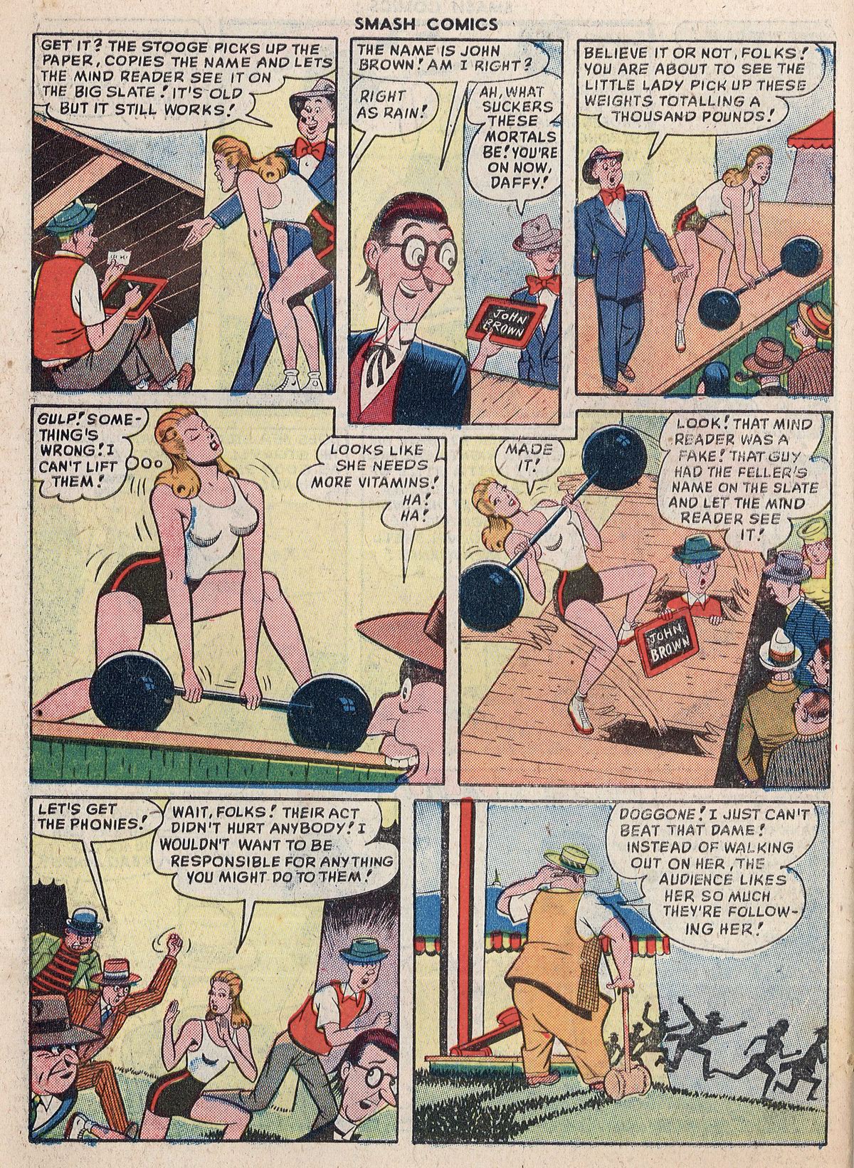 Read online Smash Comics comic -  Issue #84 - 34