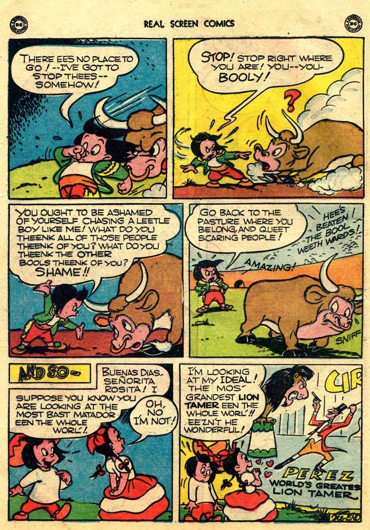 Read online Real Screen Comics comic -  Issue #8 - 16