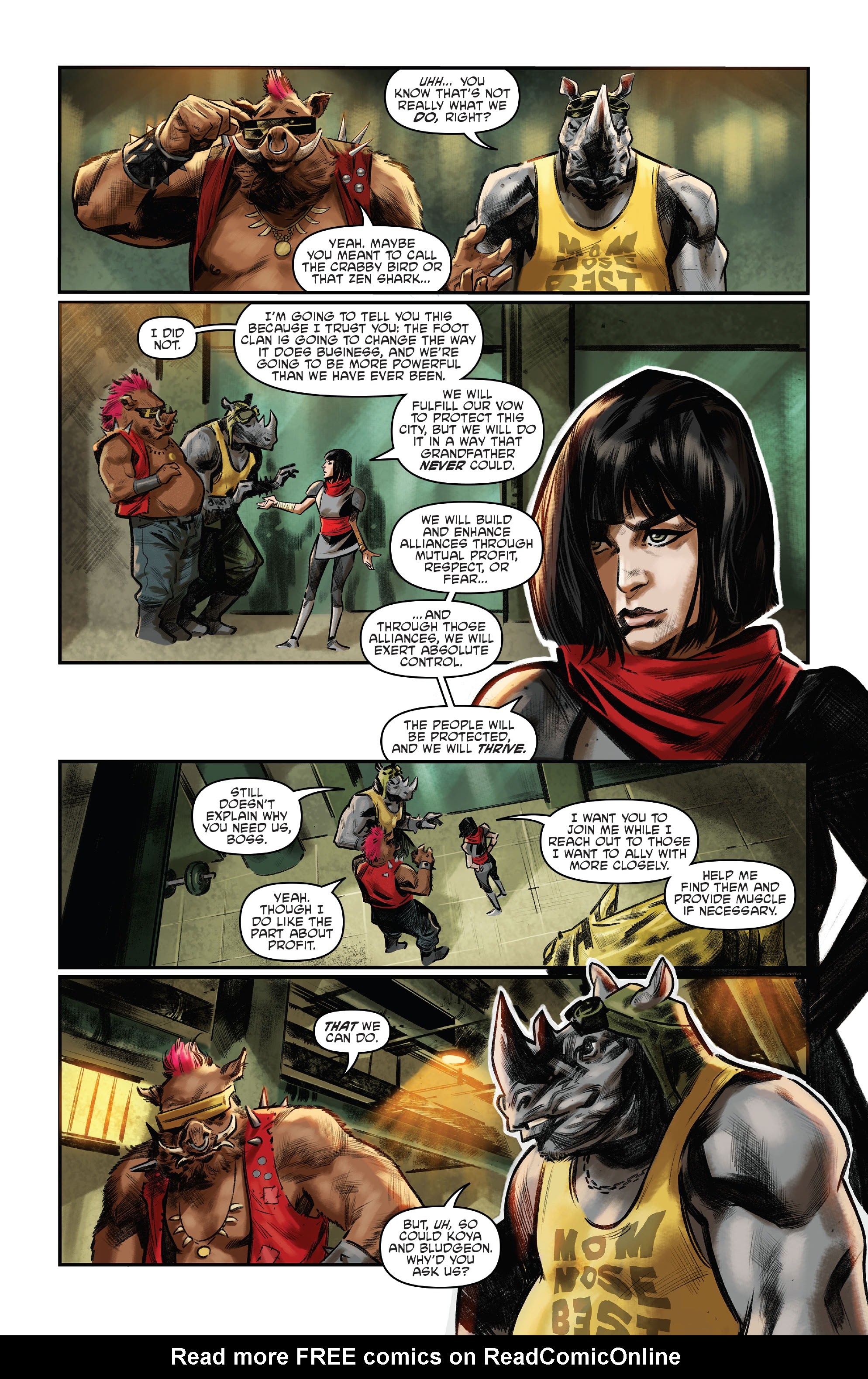 Read online Teenage Mutant Ninja Turtles: The Armageddon Game - The Alliance comic -  Issue #1 - 22