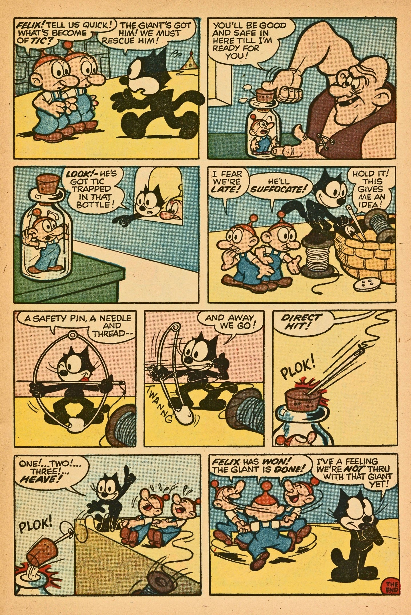 Read online Felix the Cat (1955) comic -  Issue #110 - 9