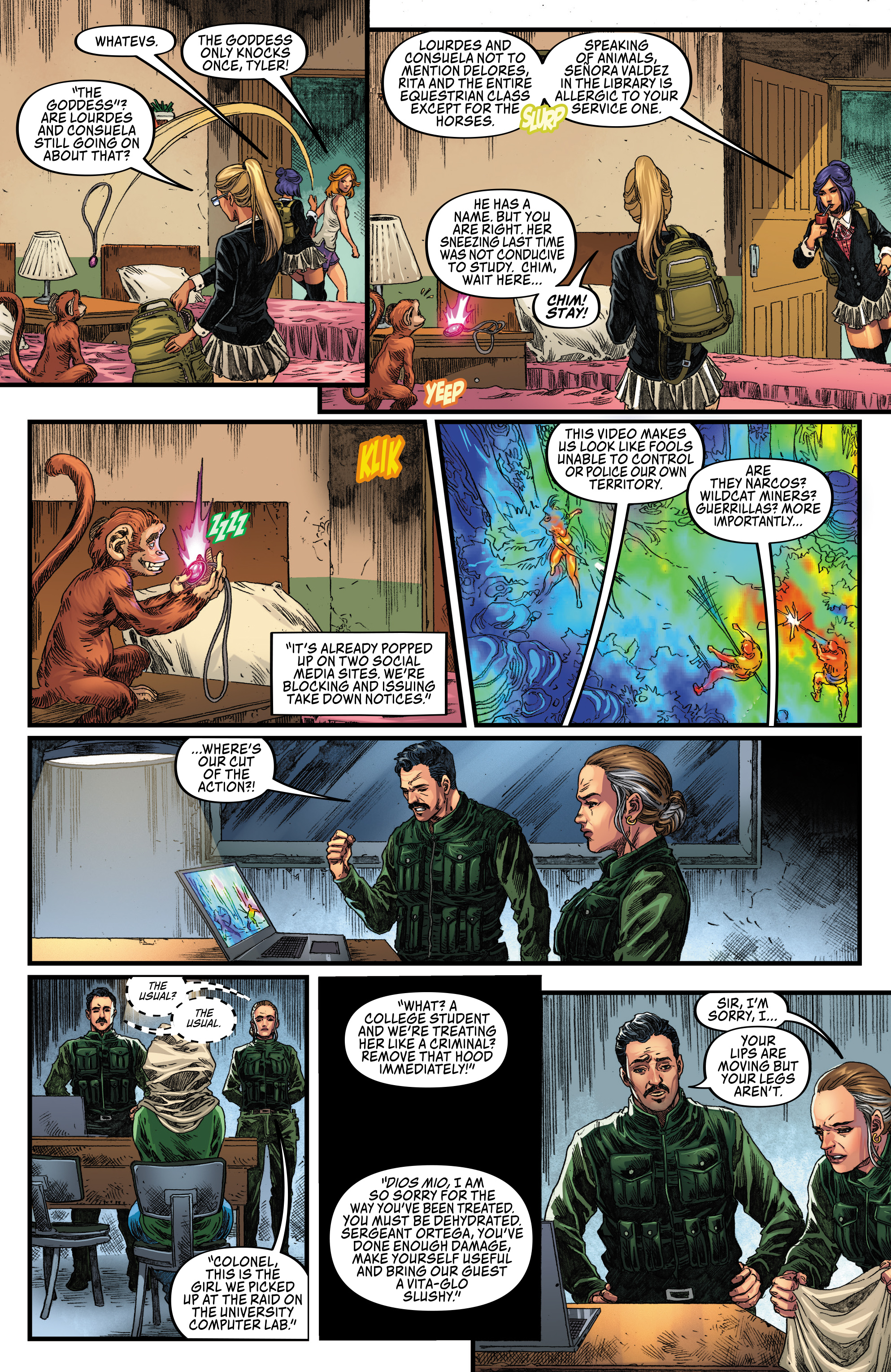 Read online Sheena Queen of the Jungle: Fatal Exams comic -  Issue #3 - 15