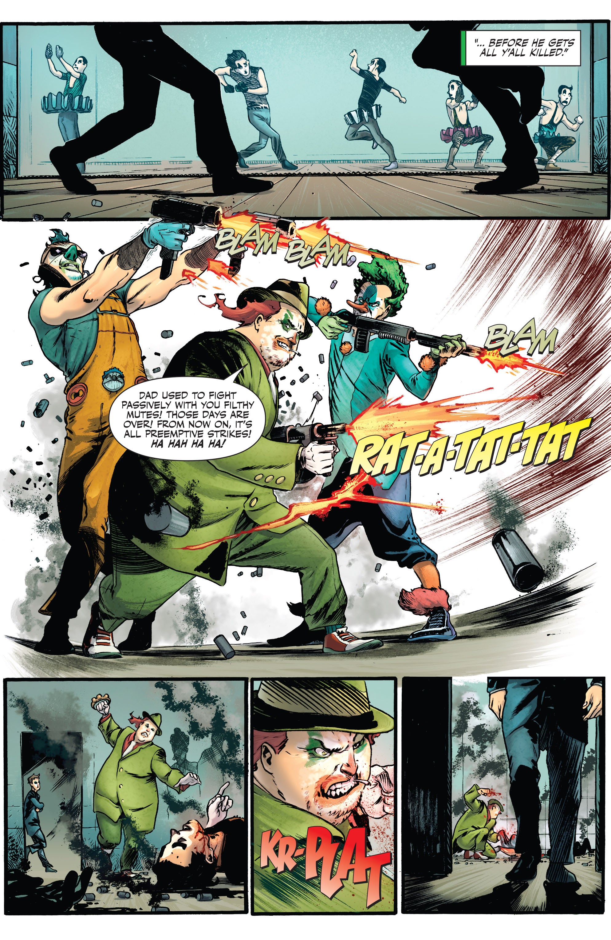 Read online Robot Clown Mob comic -  Issue # TPB - 58