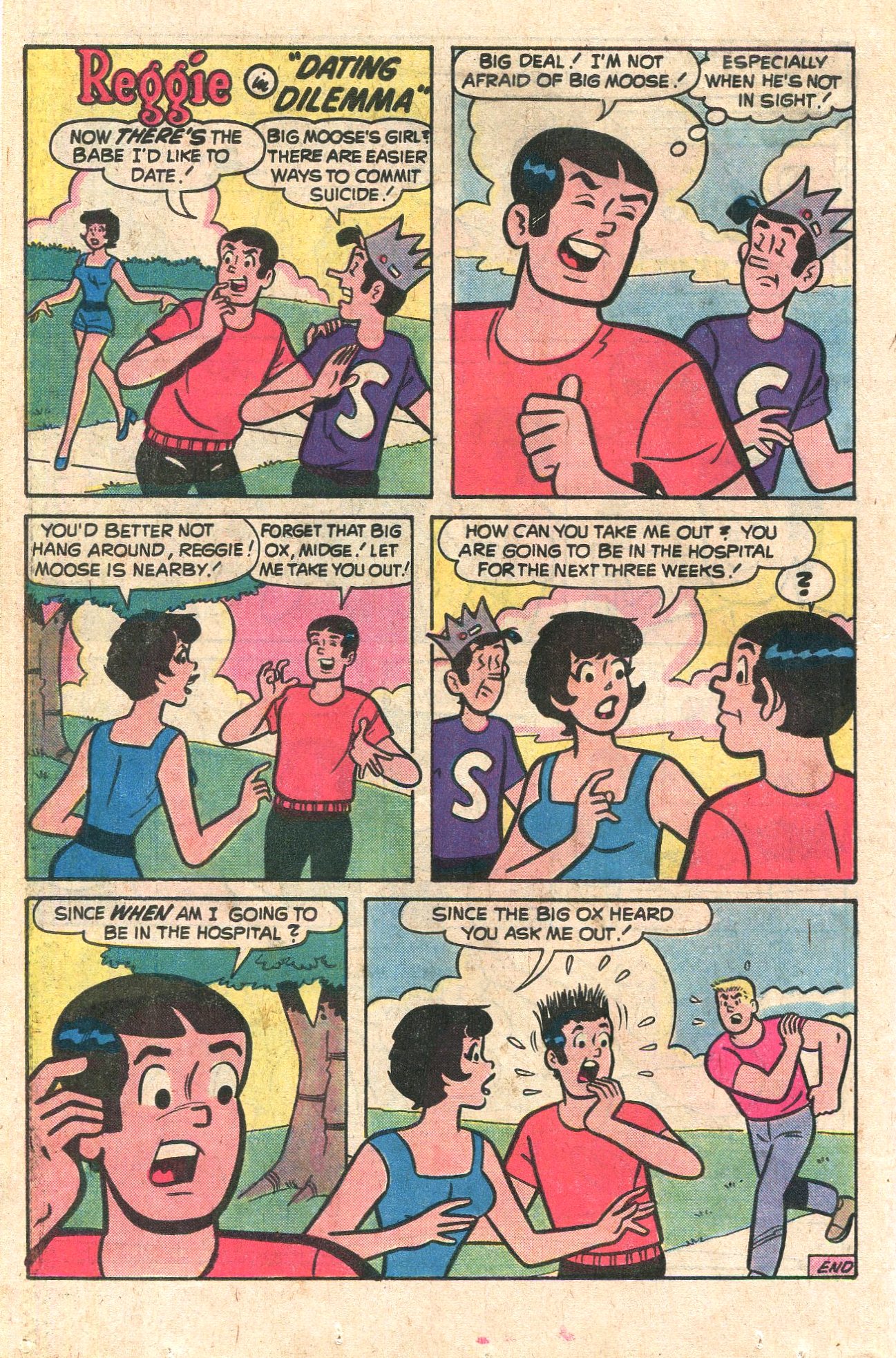 Read online Reggie's Wise Guy Jokes comic -  Issue #51 - 22