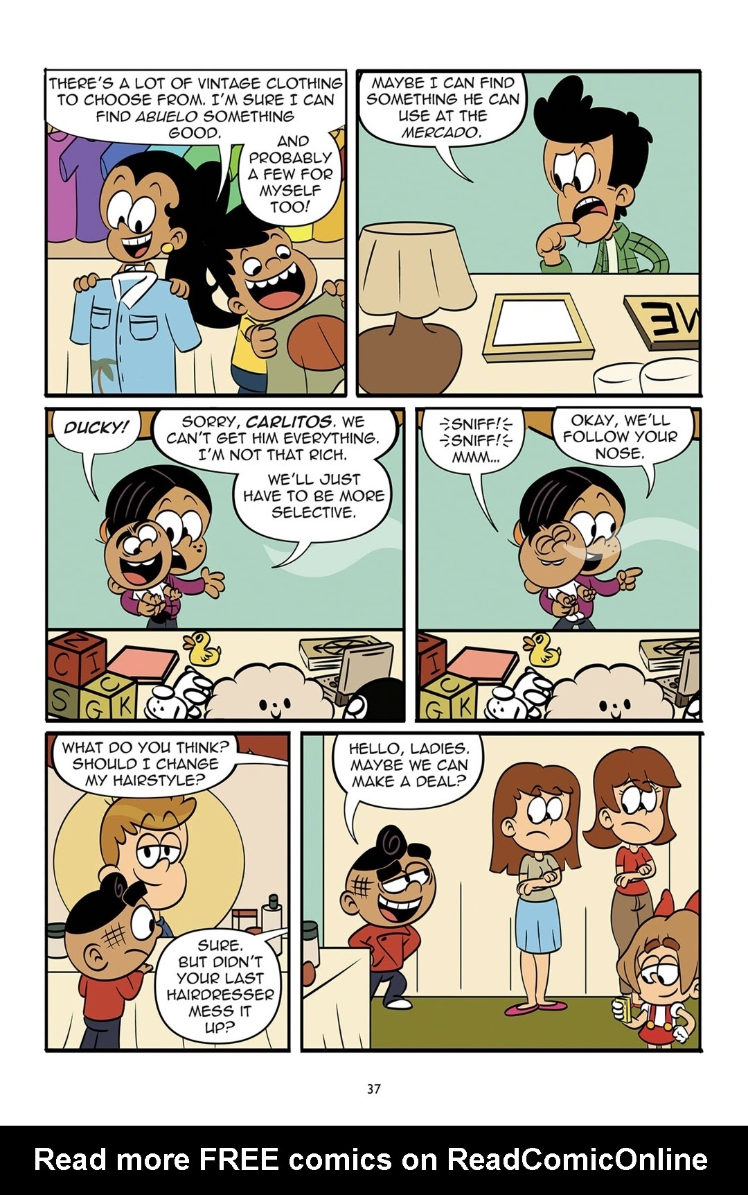 Read online The Casagrandes: Friends and Family comic -  Issue # Full - 38