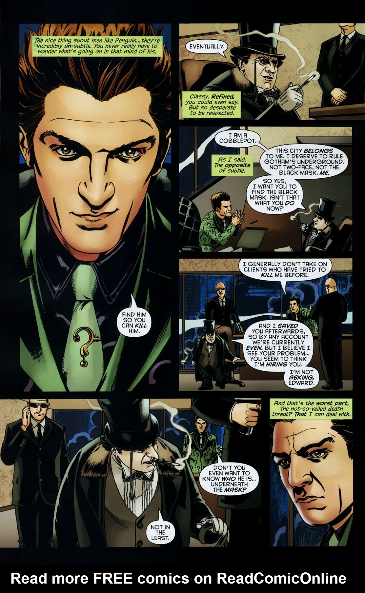 Read online Batman: Battle for the Cowl: The Underground comic -  Issue # Full - 5