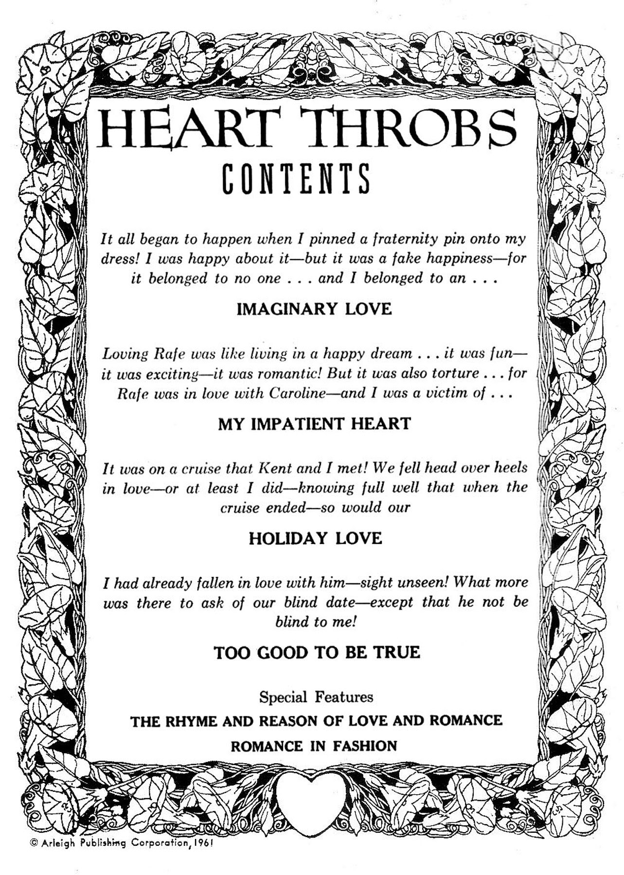 Read online Heart Throbs comic -  Issue #75 - 2