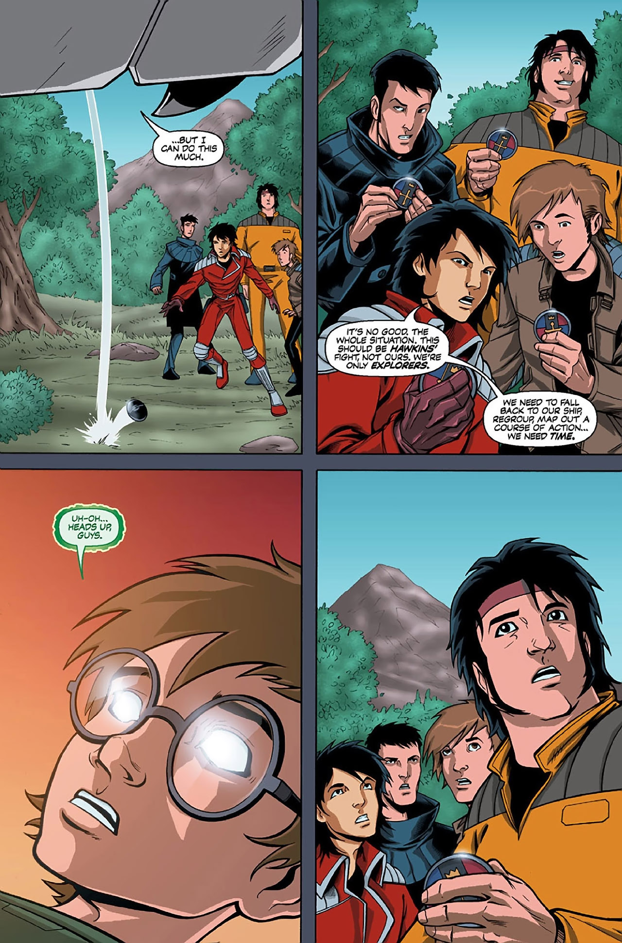 Read online Voltron: Defender of the Universe (Existed) comic -  Issue #2 - 22