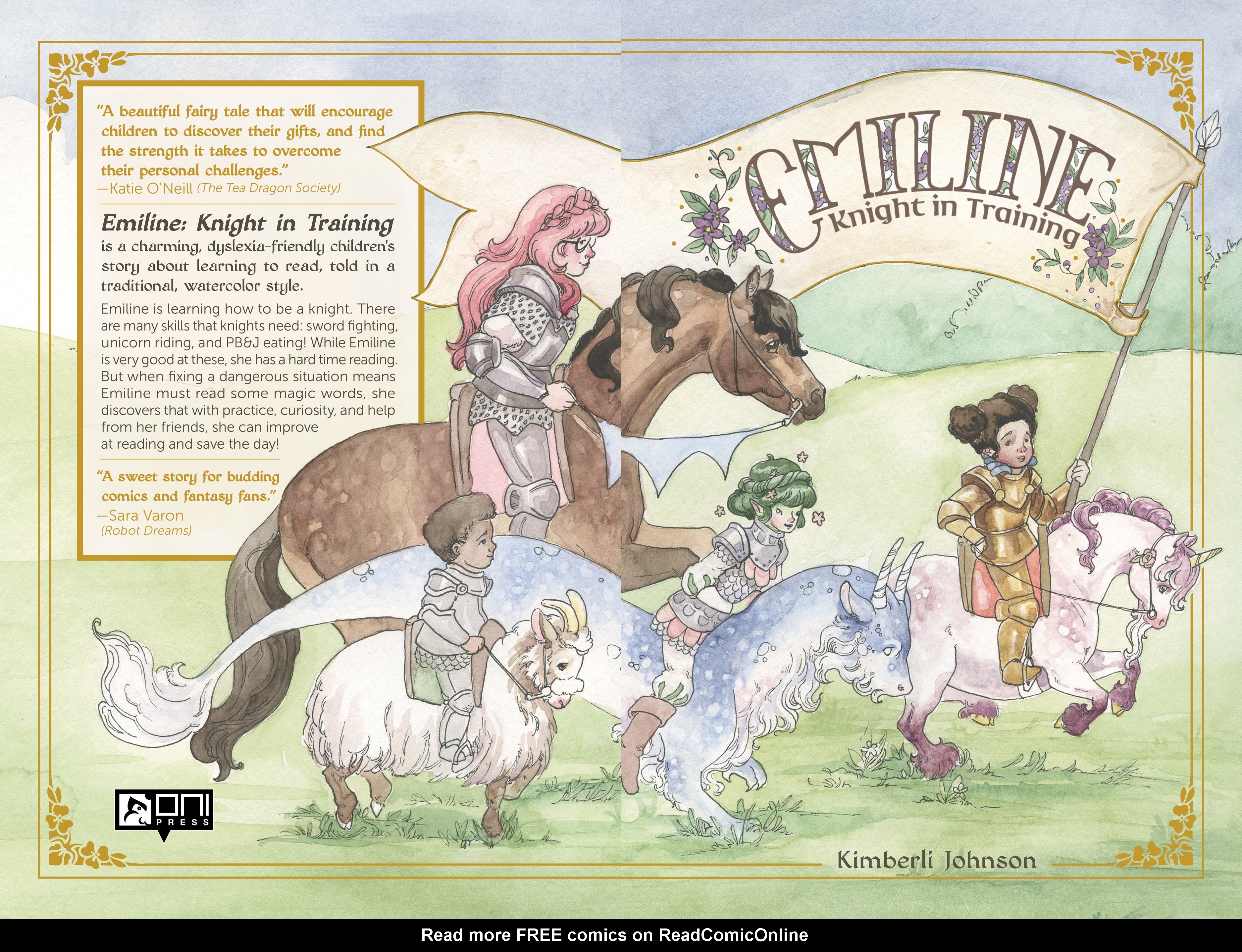 Read online Emiline: Knight in Training comic -  Issue # Full - 2