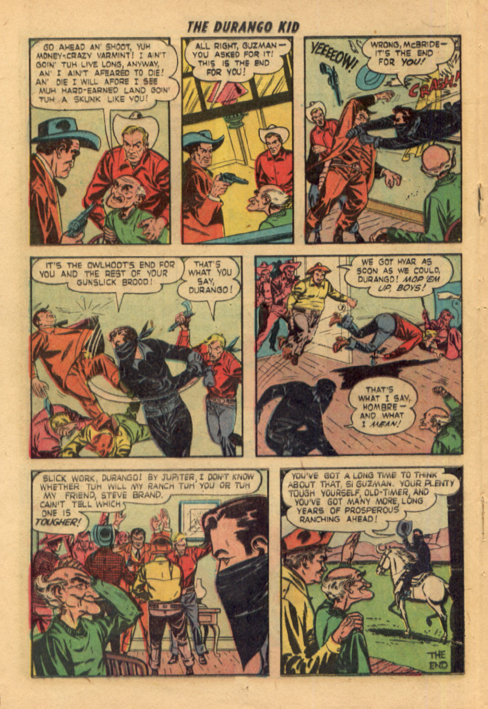 Read online Charles Starrett as The Durango Kid comic -  Issue #12 - 18