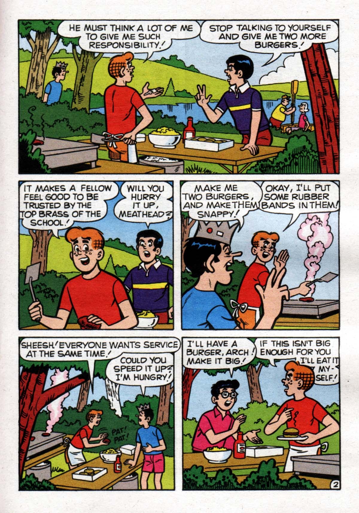 Read online Archie's Double Digest Magazine comic -  Issue #136 - 100