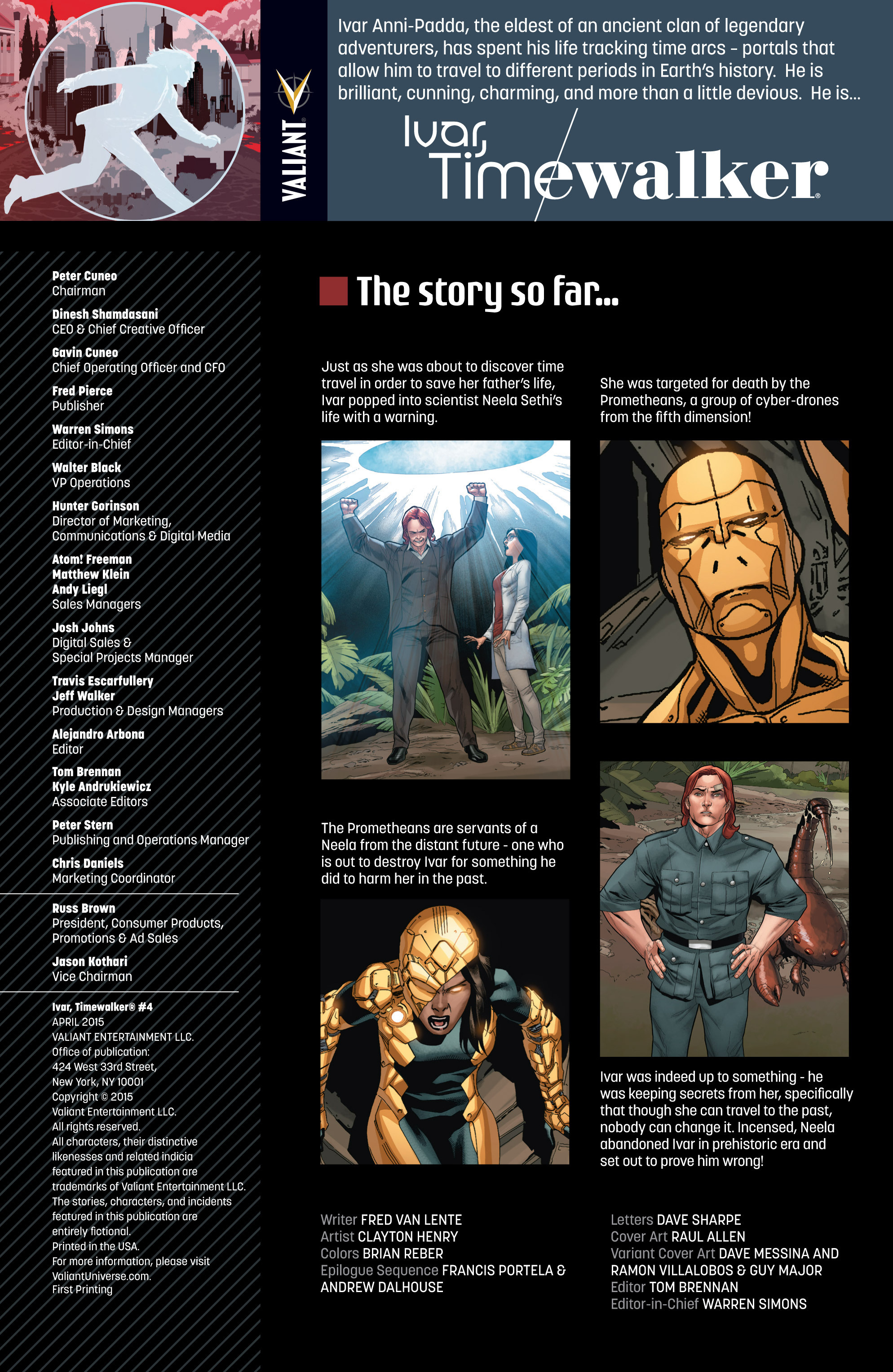 Read online Ivar, Timewalker comic -  Issue #4 - 2