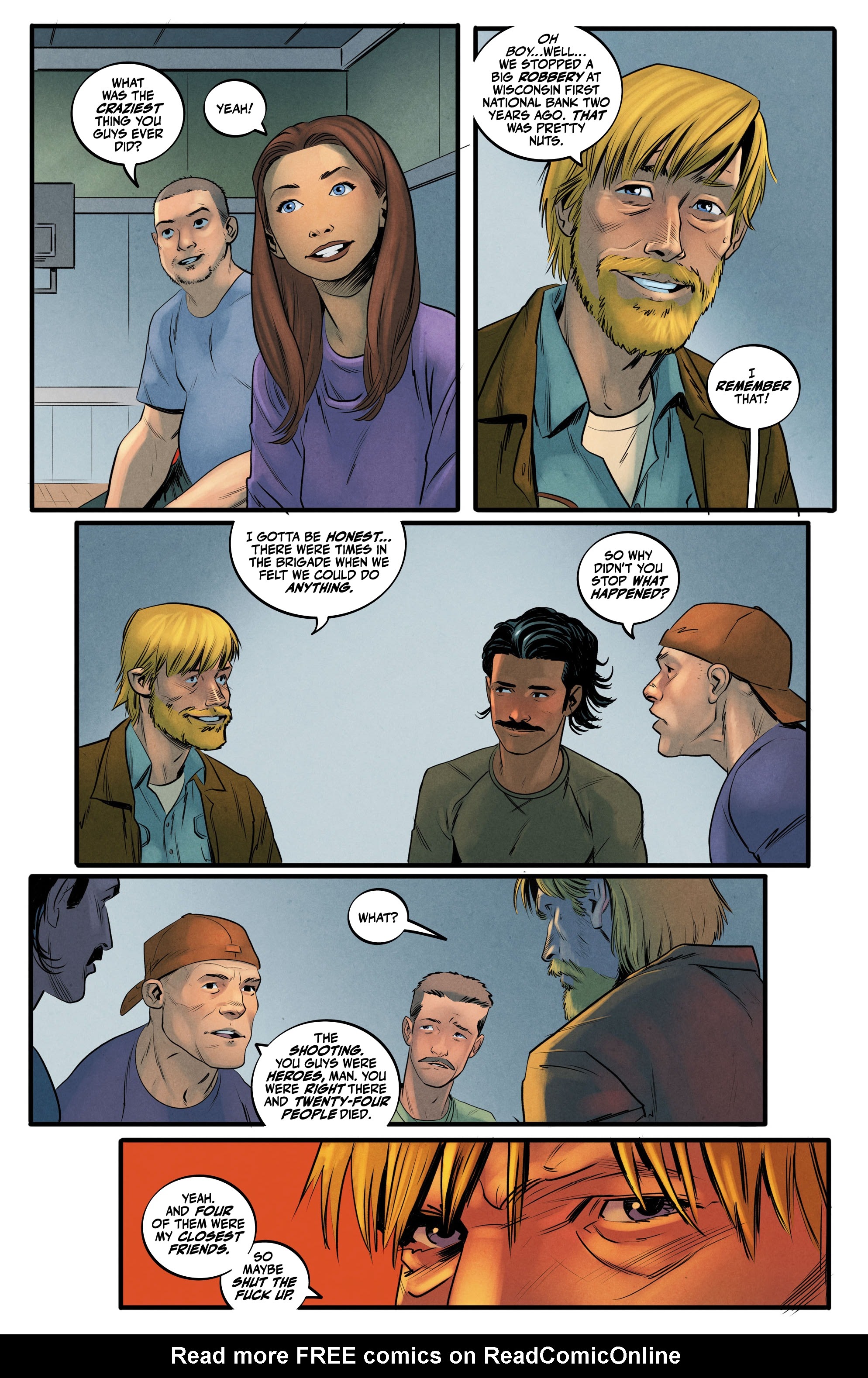 Read online The Blue Flame comic -  Issue #5 - 15