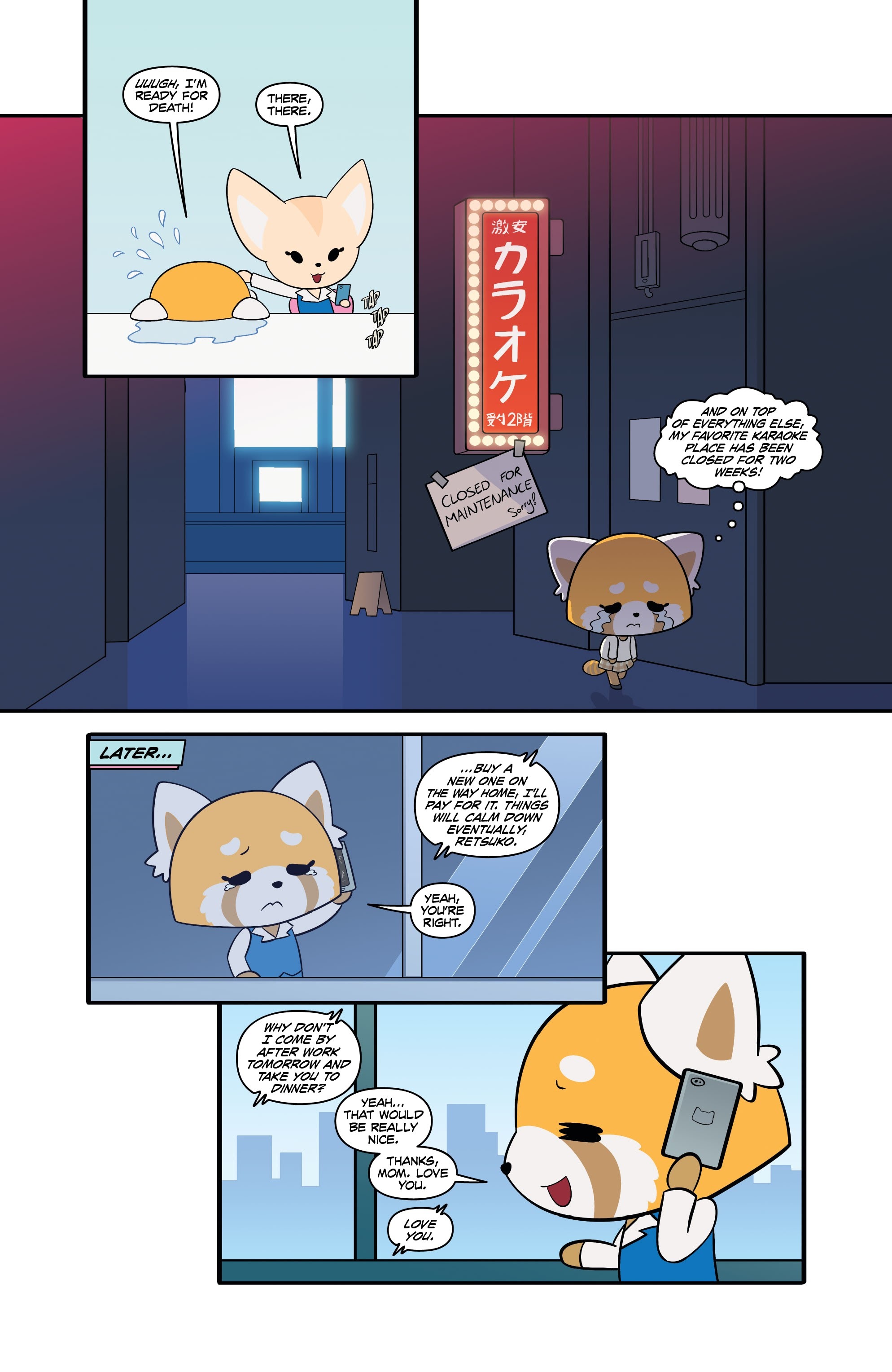 Read online Aggretsuko: Super Fun Special comic -  Issue # Full - 5