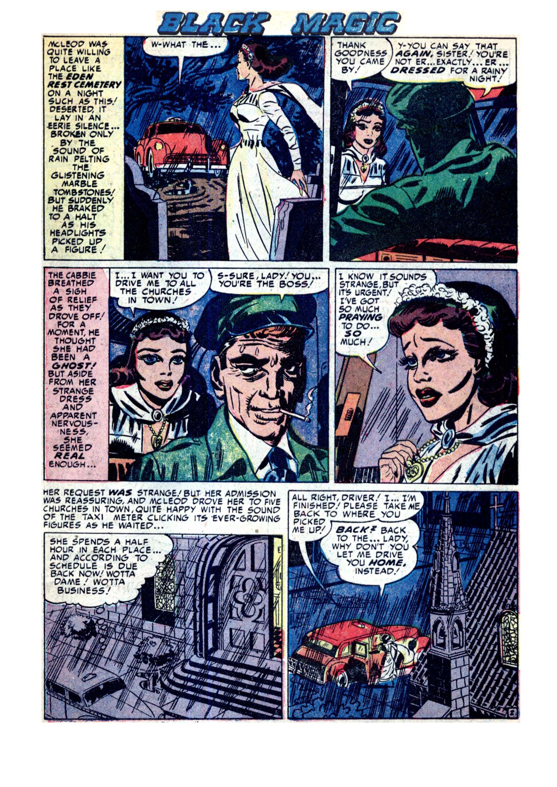 Read online Black Magic (1950) comic -  Issue #11 - 11