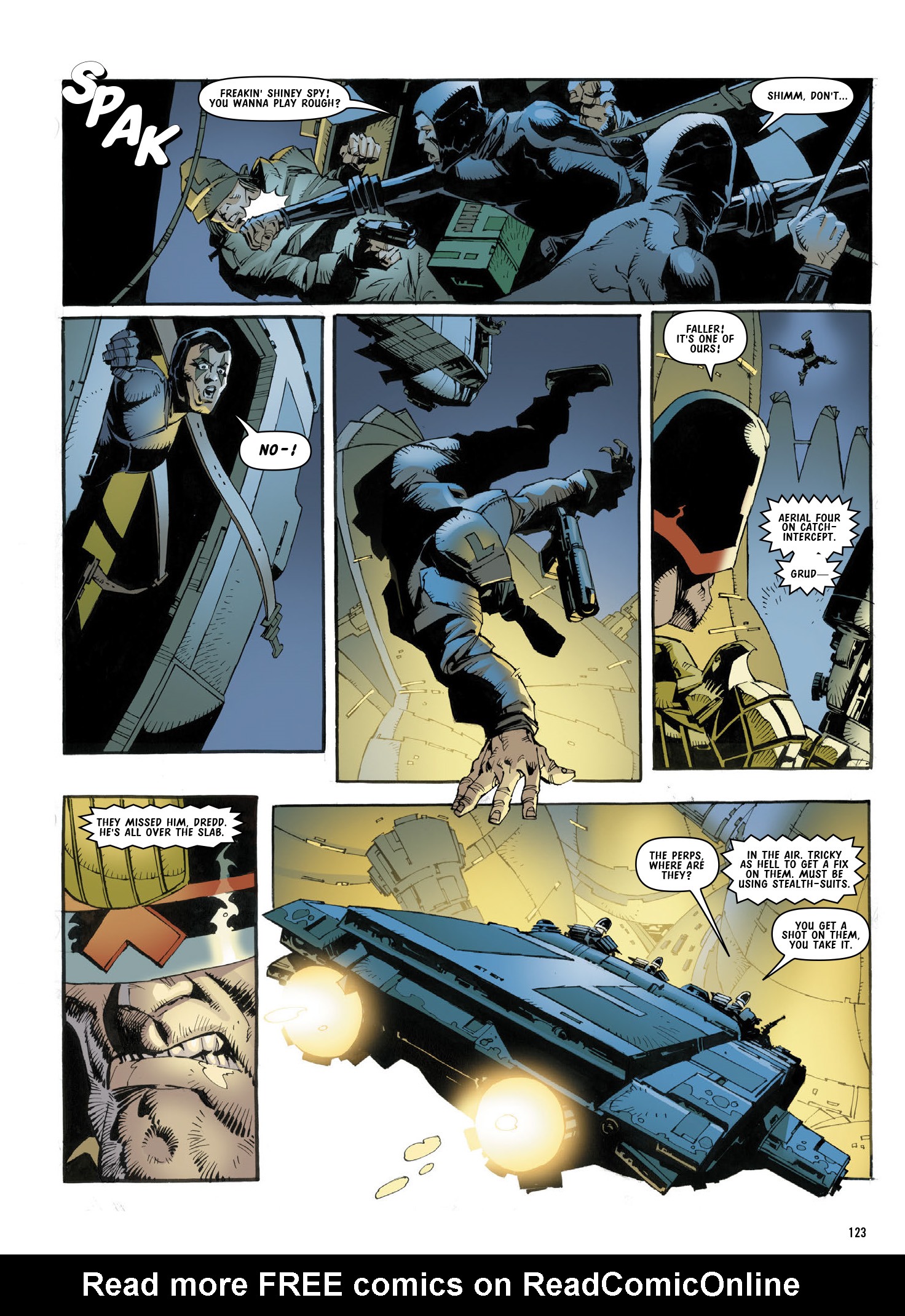 Read online Judge Dredd: The Complete Case Files comic -  Issue # TPB 42 (Part 1) - 125