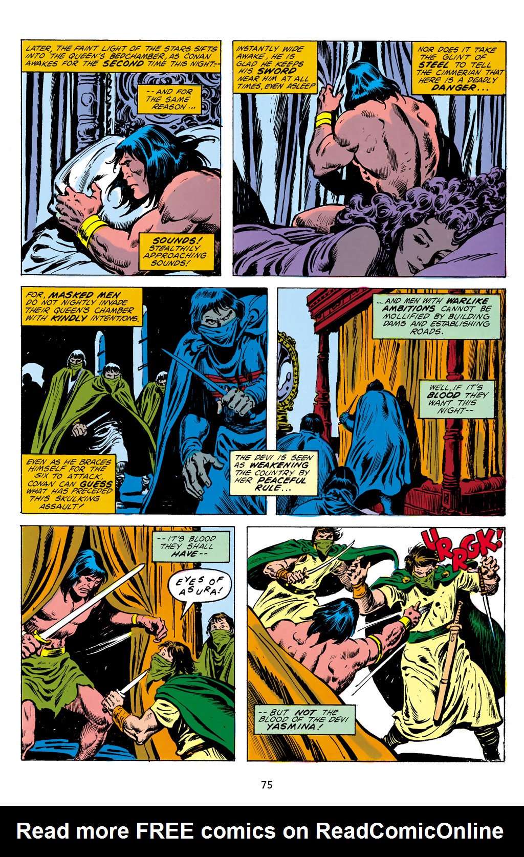 Read online The Chronicles of King Conan comic -  Issue # TPB 2 (Part 1) - 73